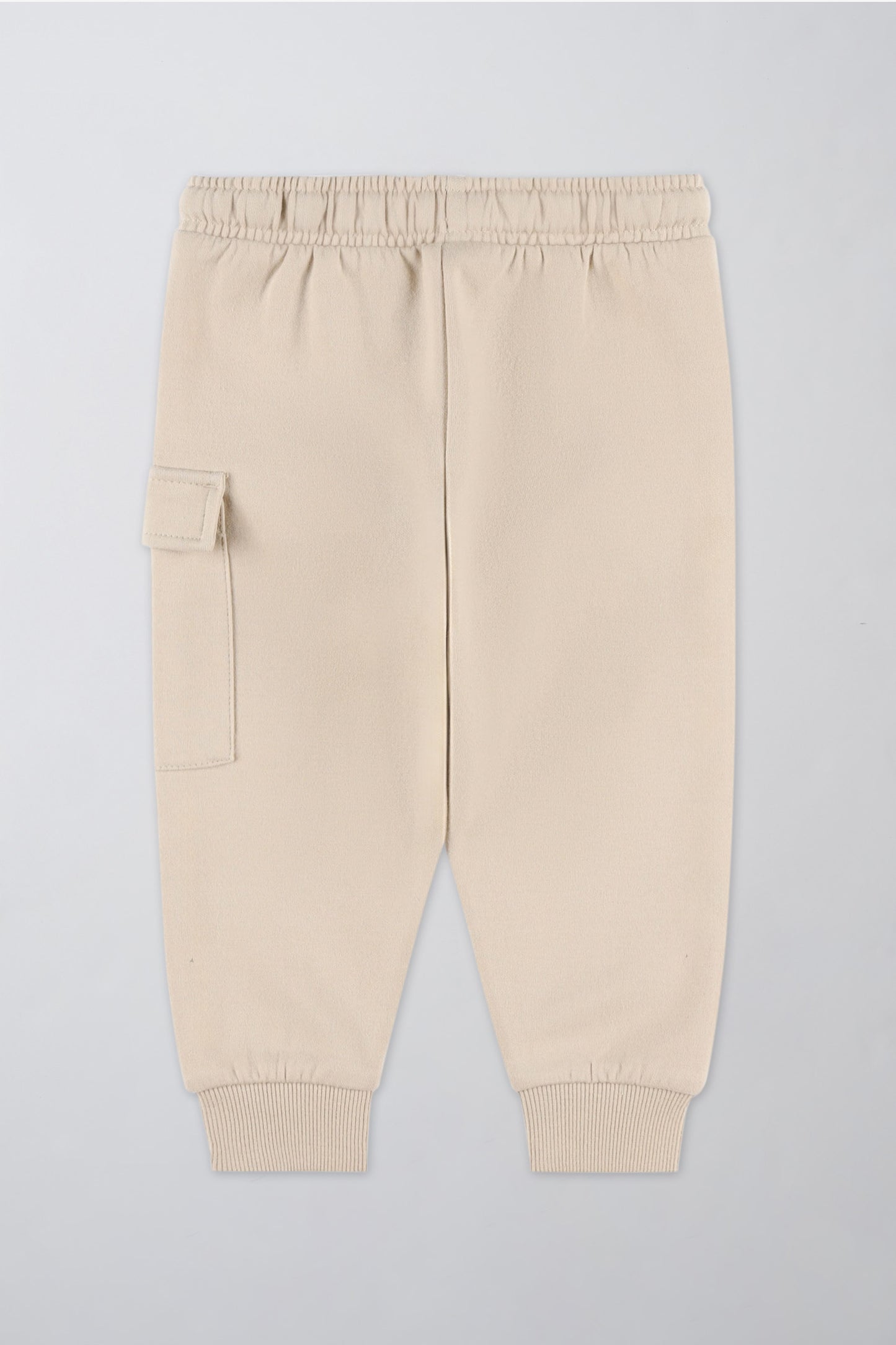 Pantalon jogger extensible - Bébé fille && BEIGE