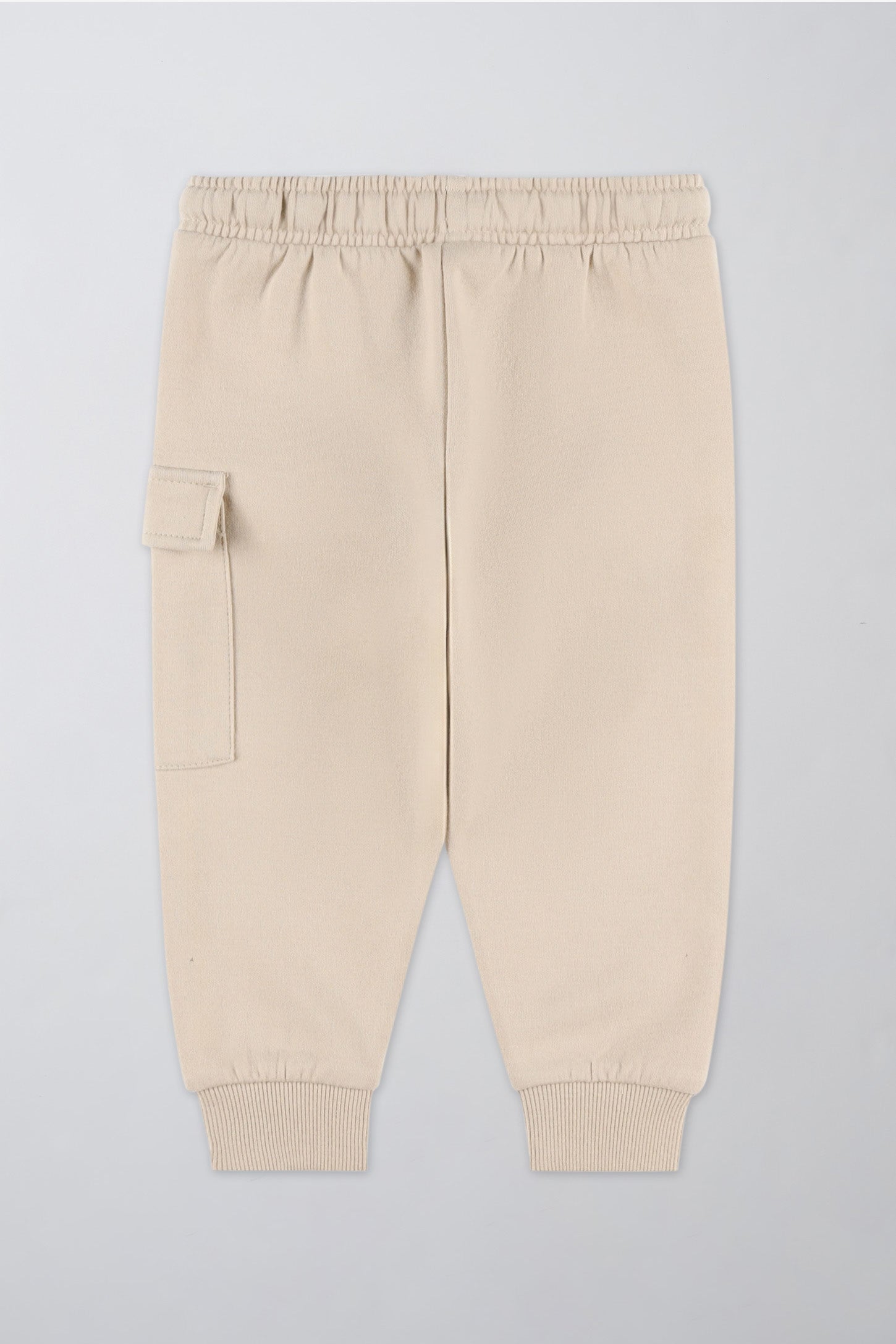 Pantalon jogger extensible - Bébé fille && BEIGE