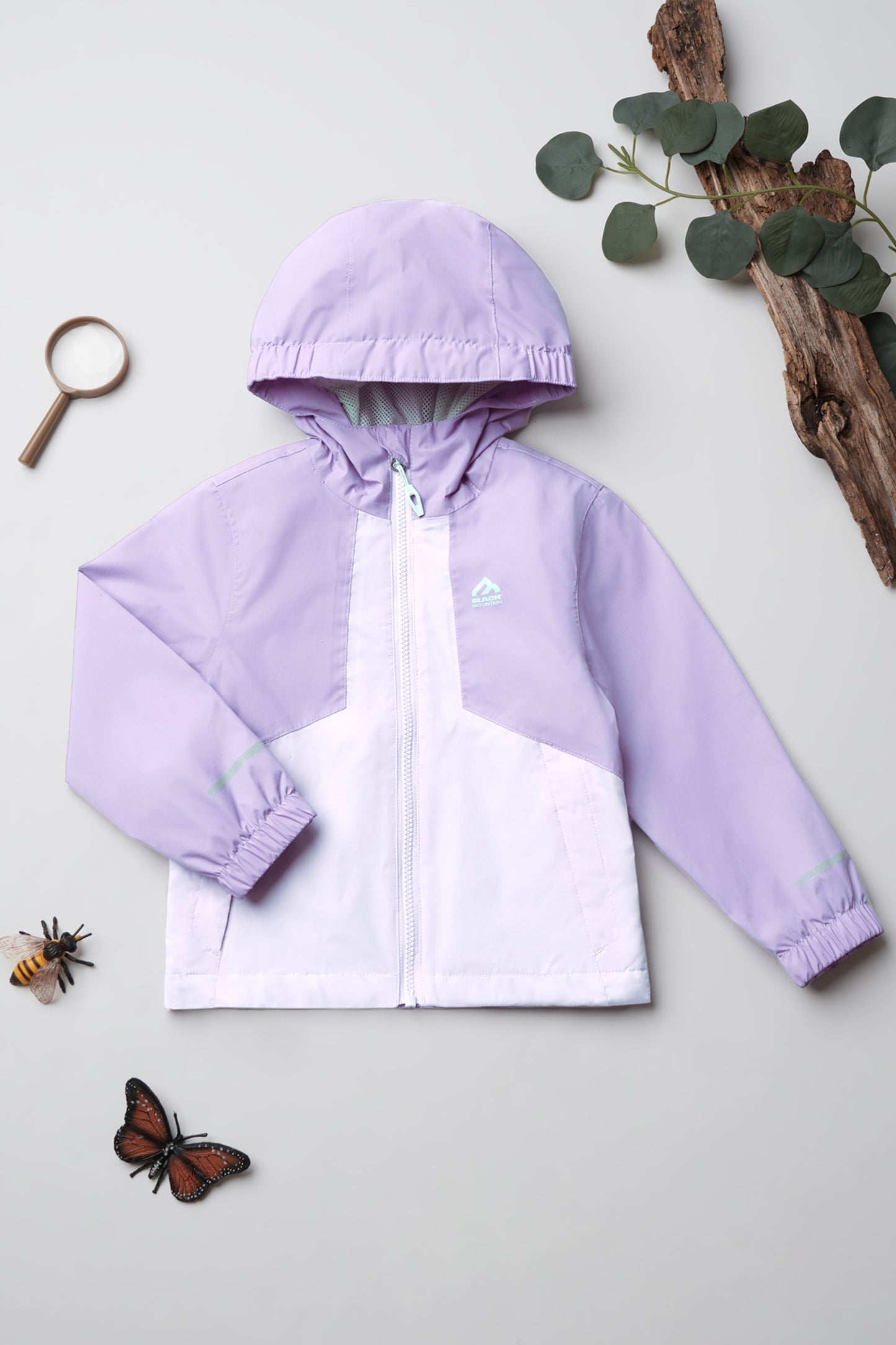 Manteau imperméable performant - Enfant fille && LILAS