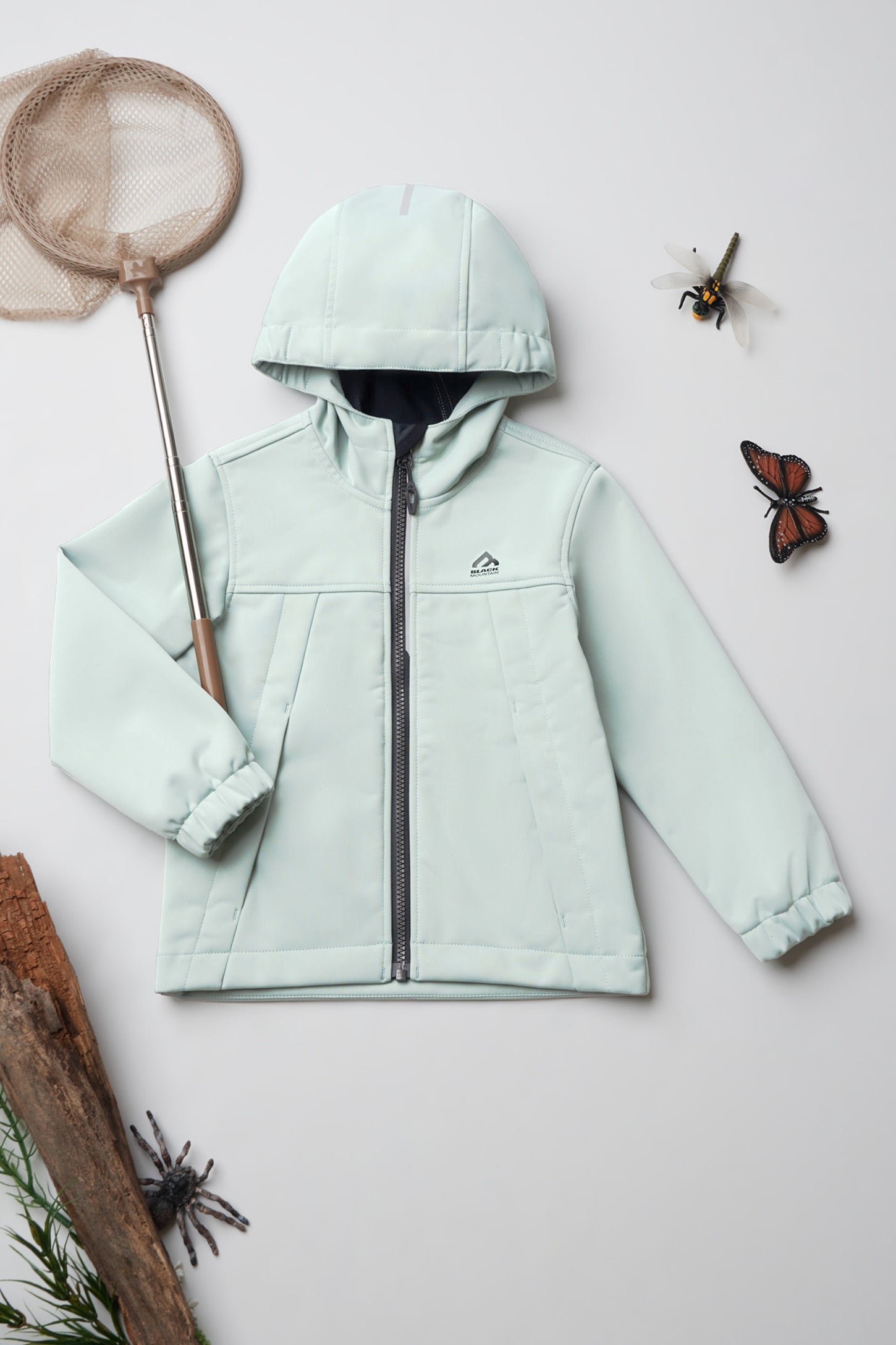 Manteau imperméable essentiel - Enfant garçon && VERT DE GRIS