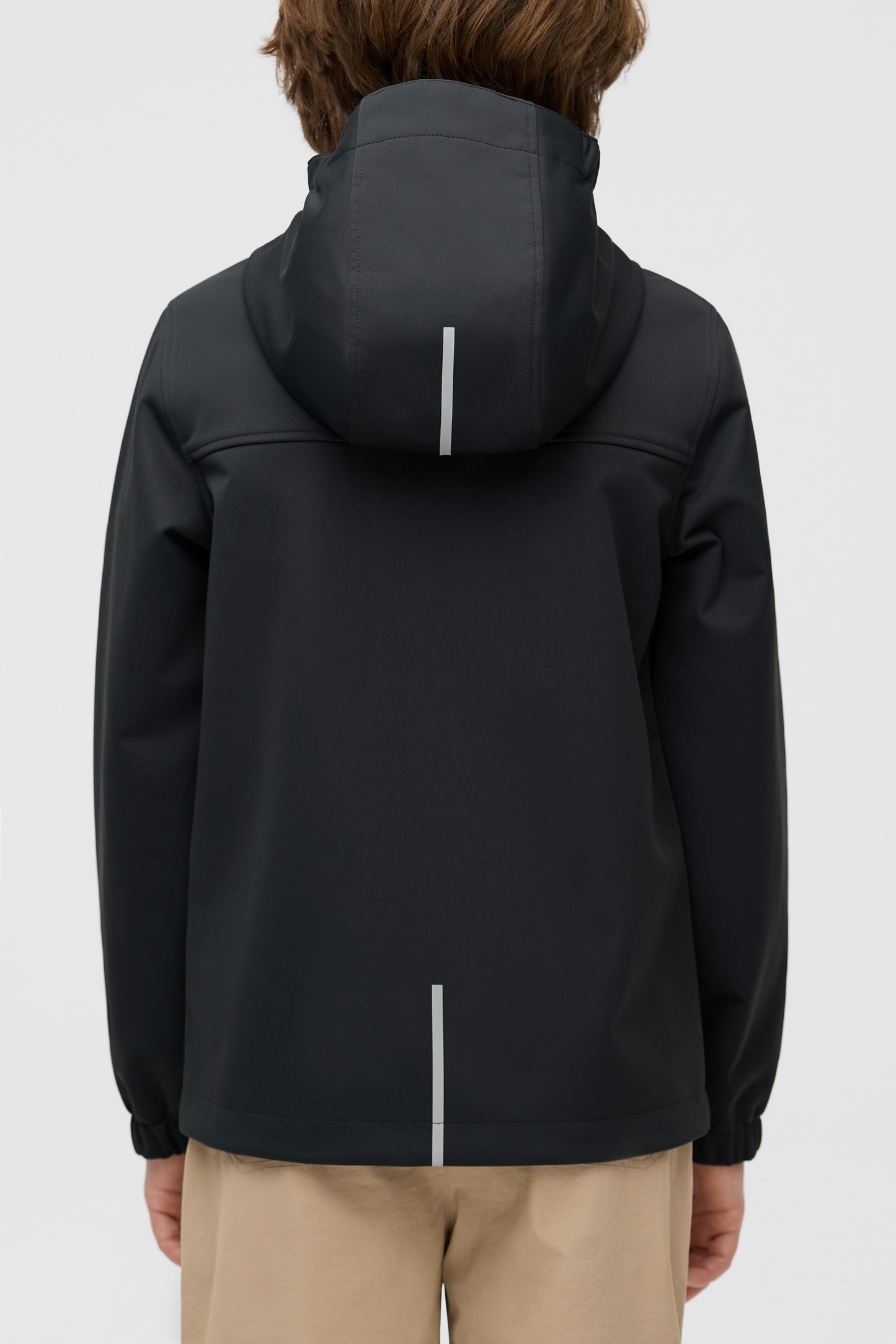 Manteau technique imperméable - Ado garçon && NOIR