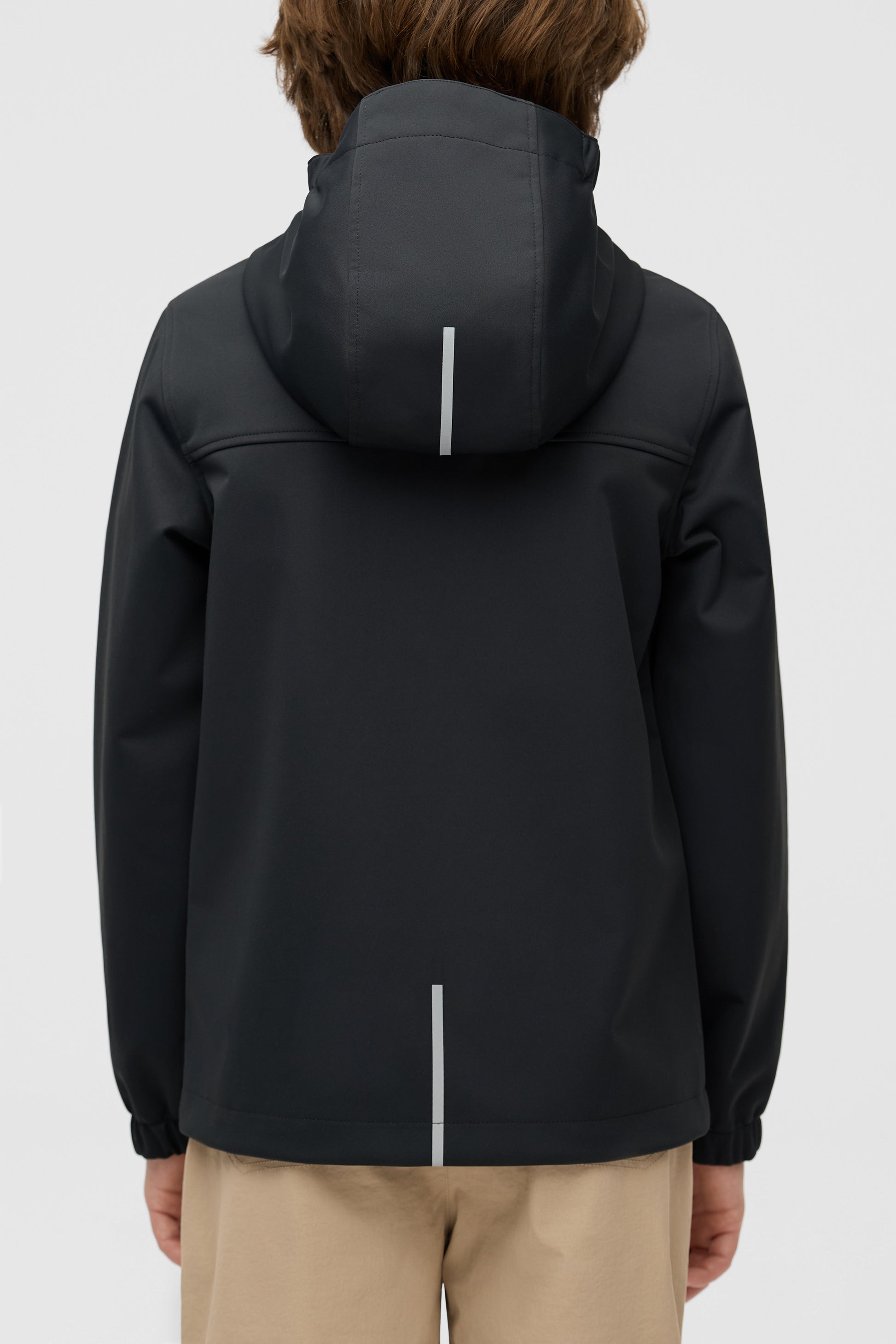 Manteau technique imperméable - Ado garçon && NOIR