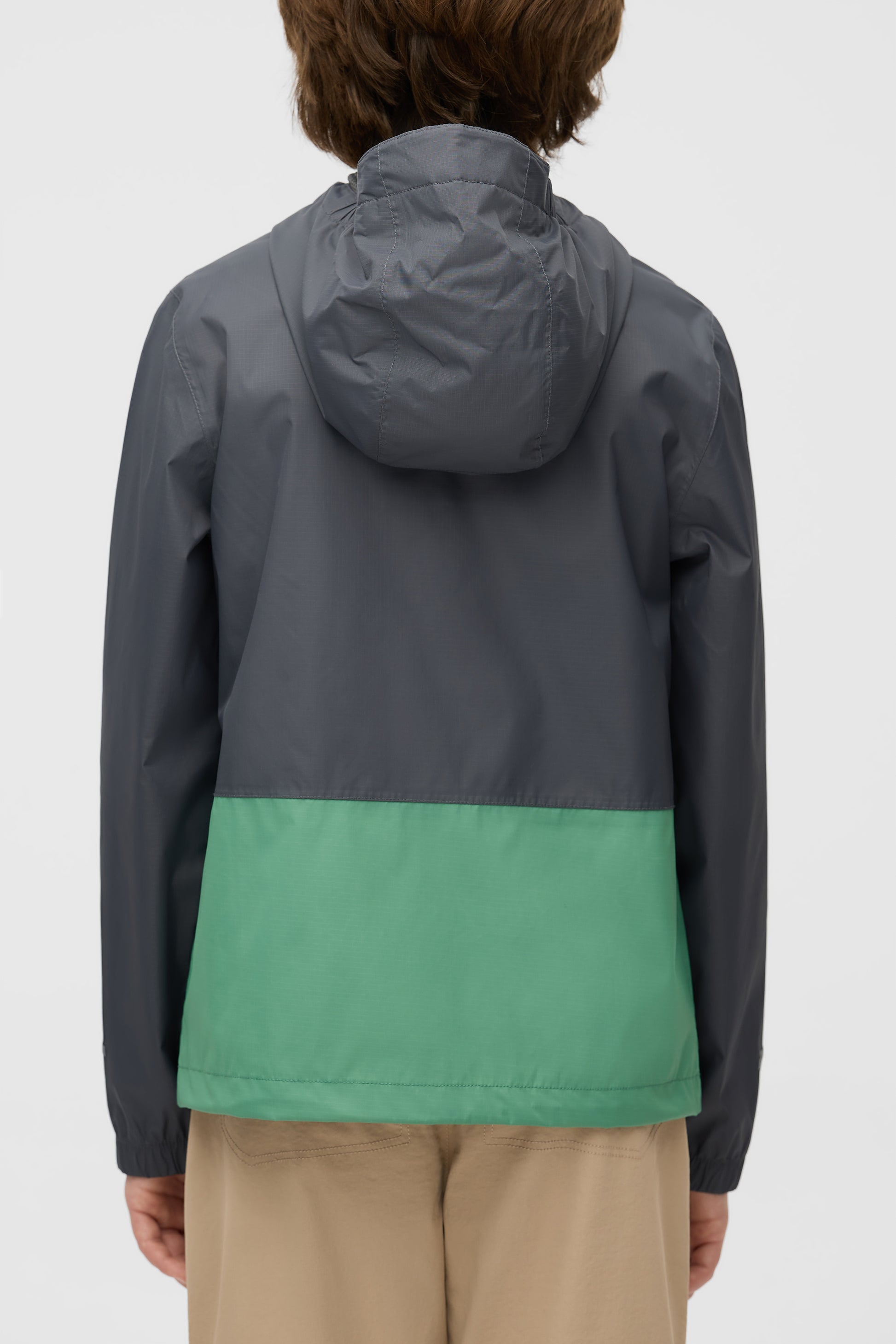 Manteau imperméable performant - Ado garçon && GRIS