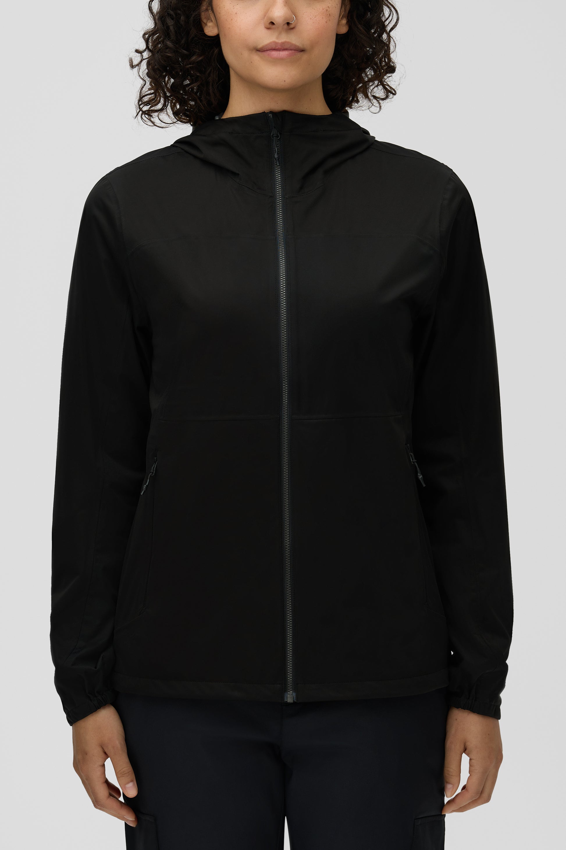 Manteau long imperméable performant - Femme && NOIR