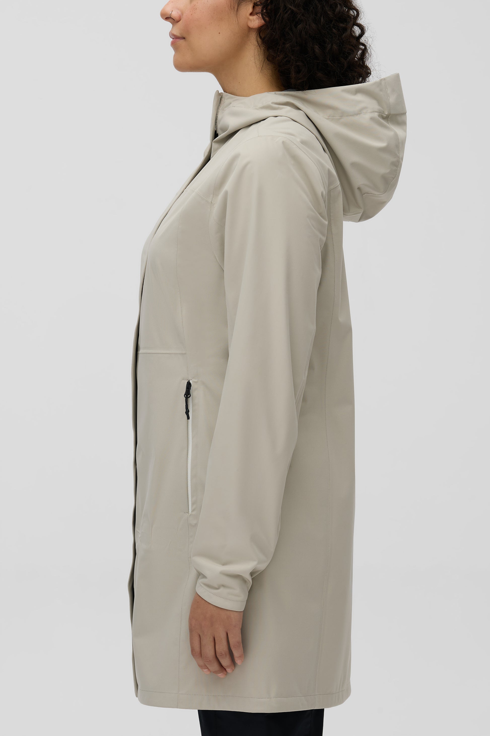 Manteau imperméable performant - Femme && BEIGE