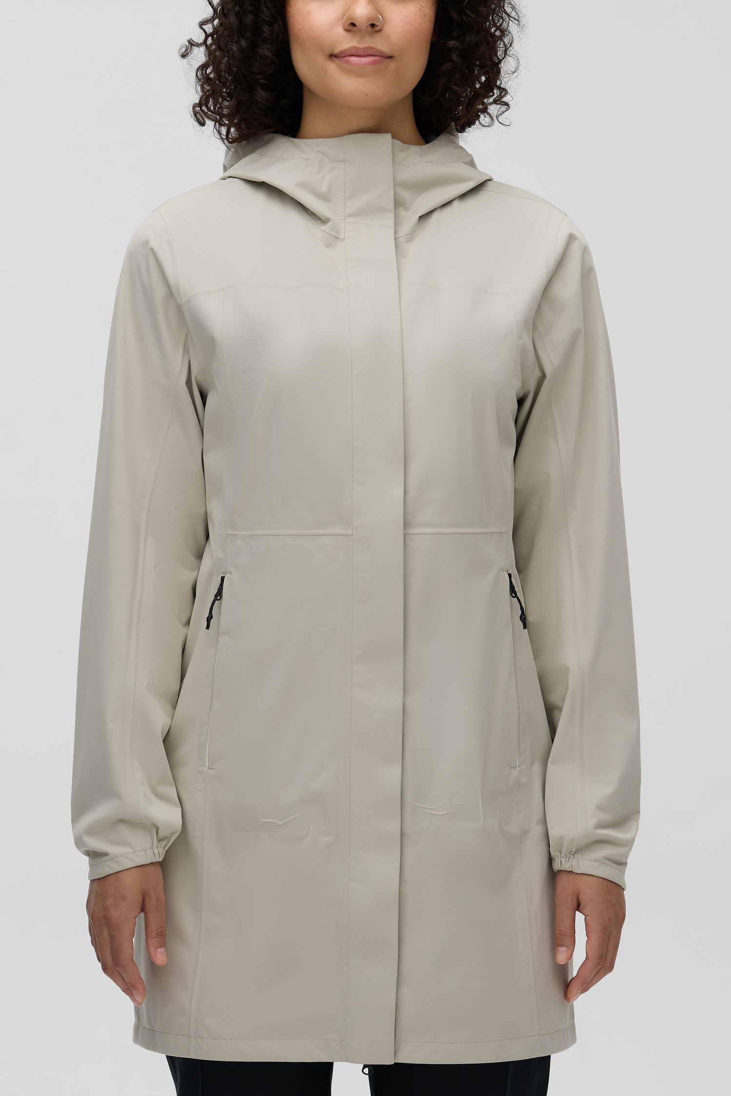 Manteau imperméable performant - Femme && BEIGE