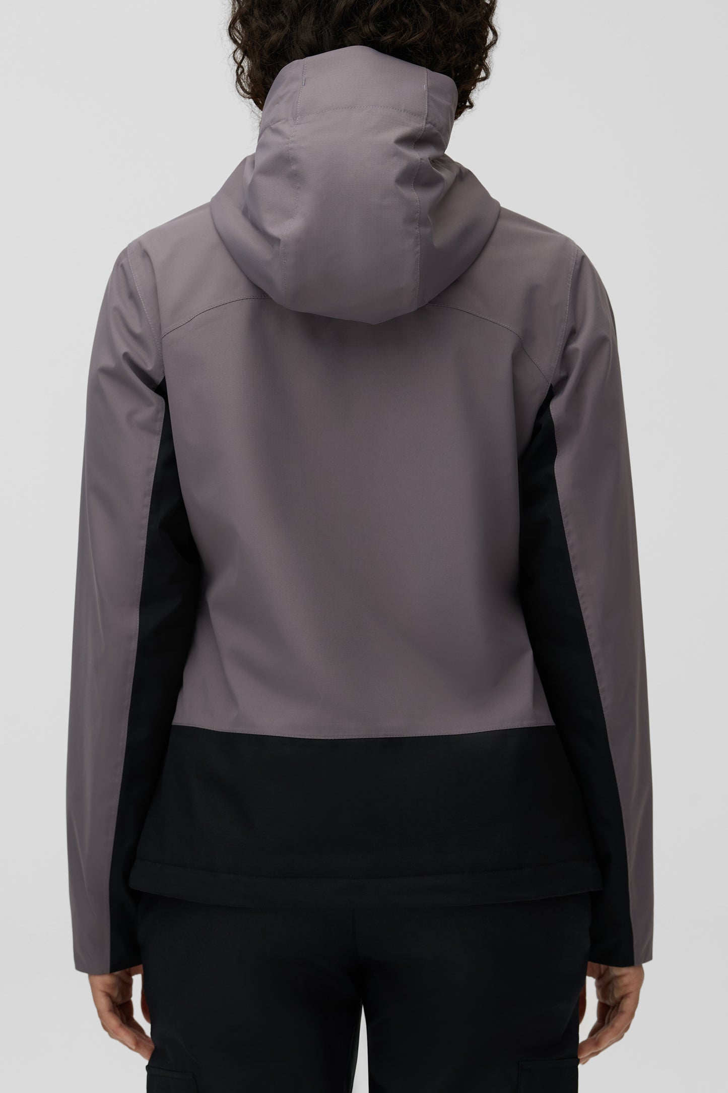 Manteau imperméable sport - Femme && MAUVE