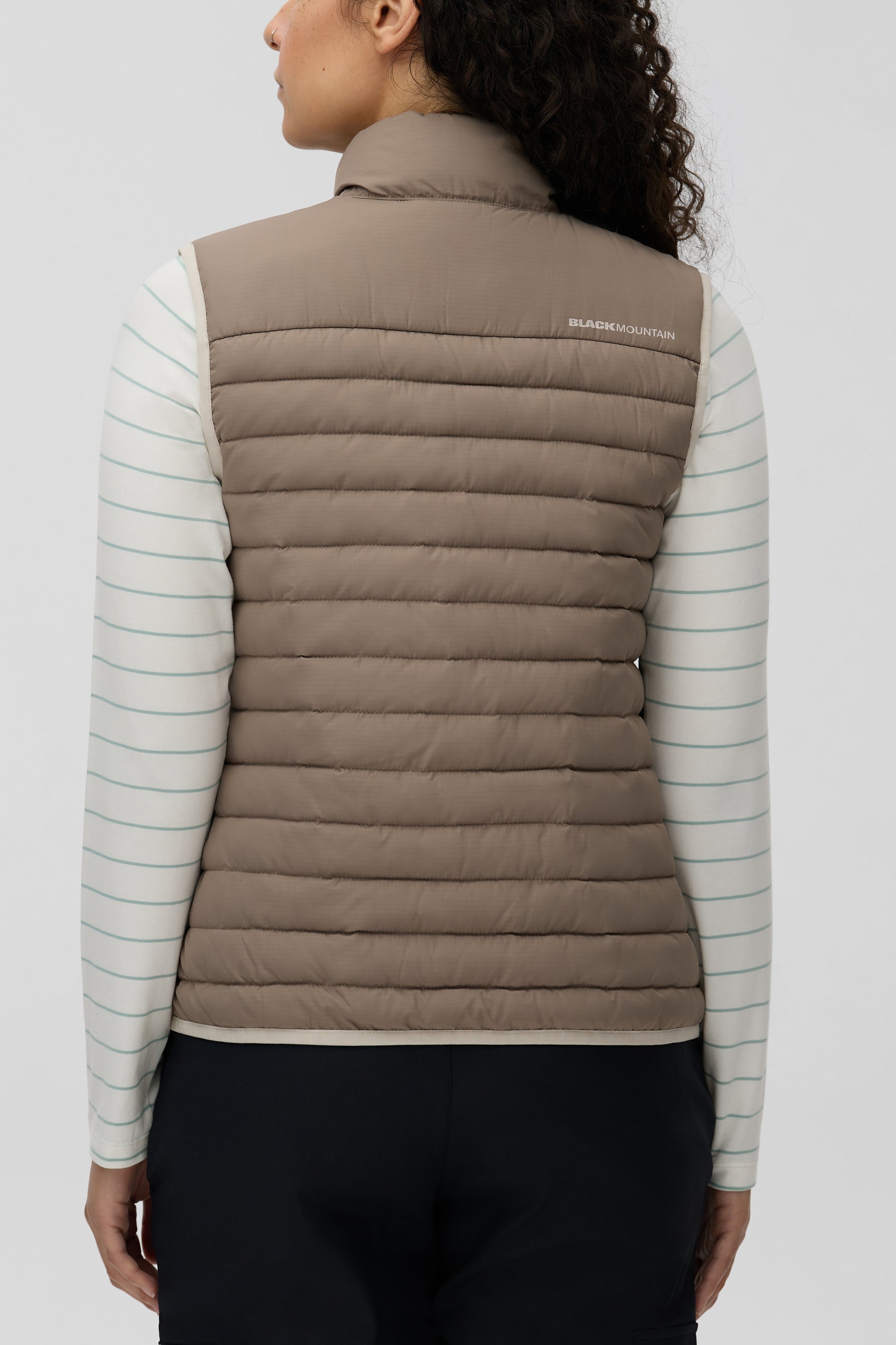 Veste matelassée résistante à l'eau - Femme && BRUN
