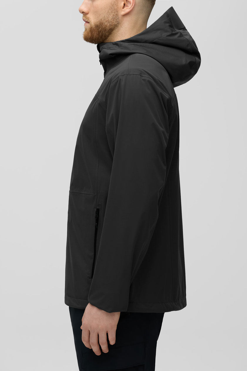 Manteau imperméable performant - Homme && NOIR