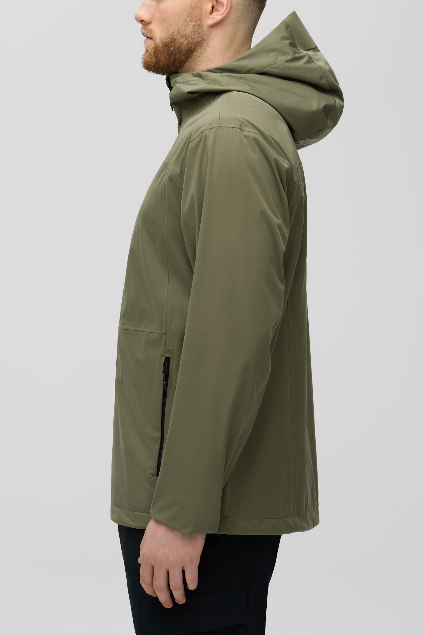 Manteau imperméable performant - Homme && KAKI