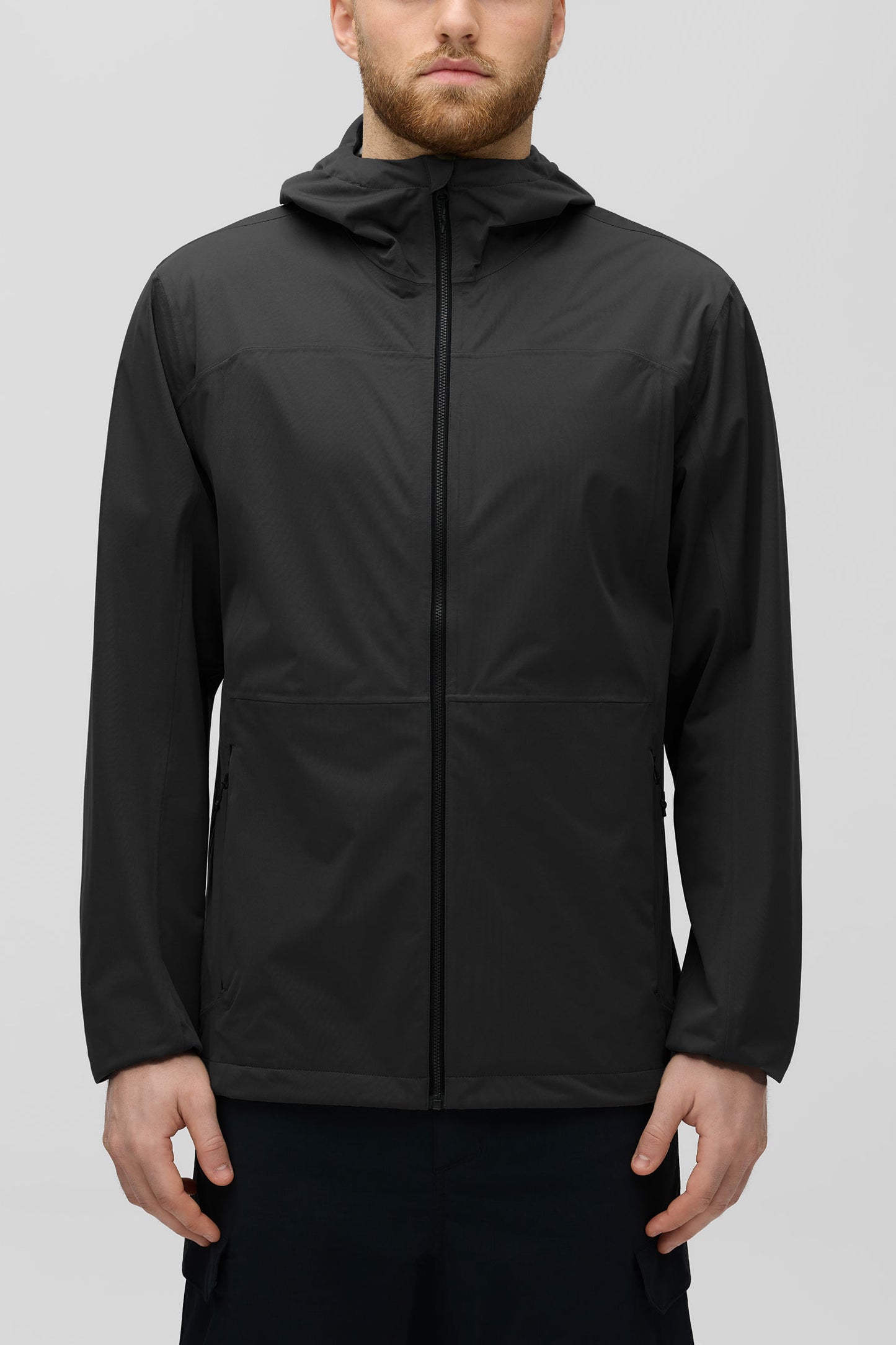 Manteau imperméable performant - Homme && NOIR