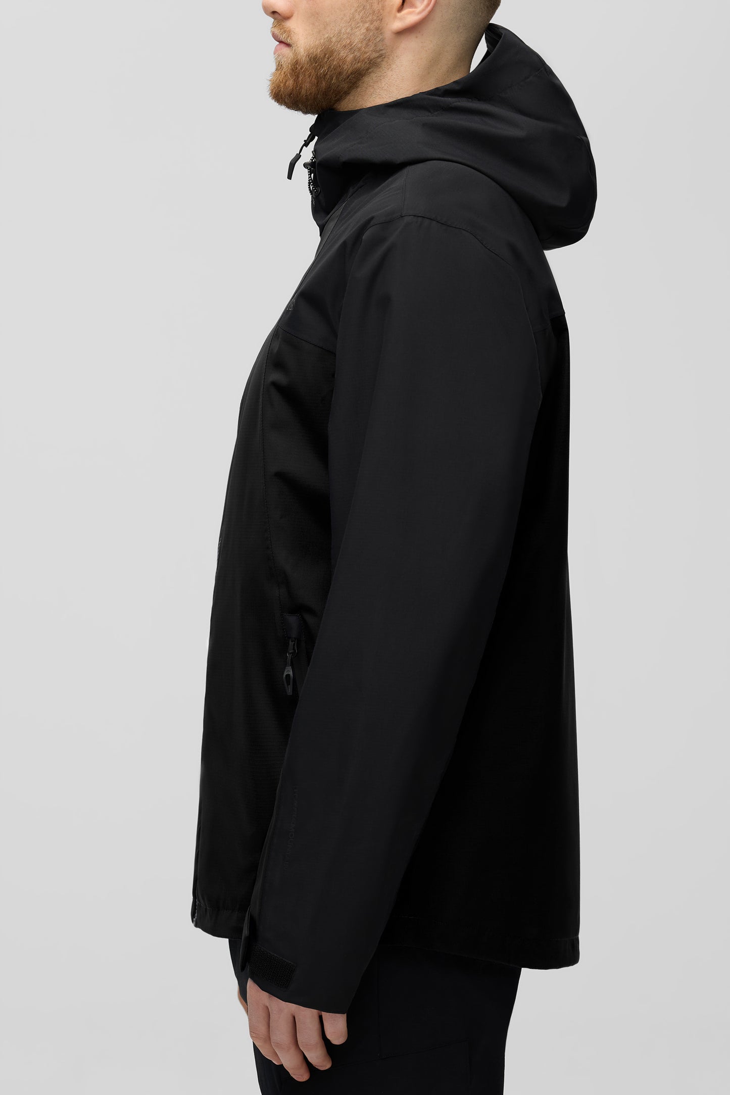 Manteau imperméable sport - Homme && NOIR