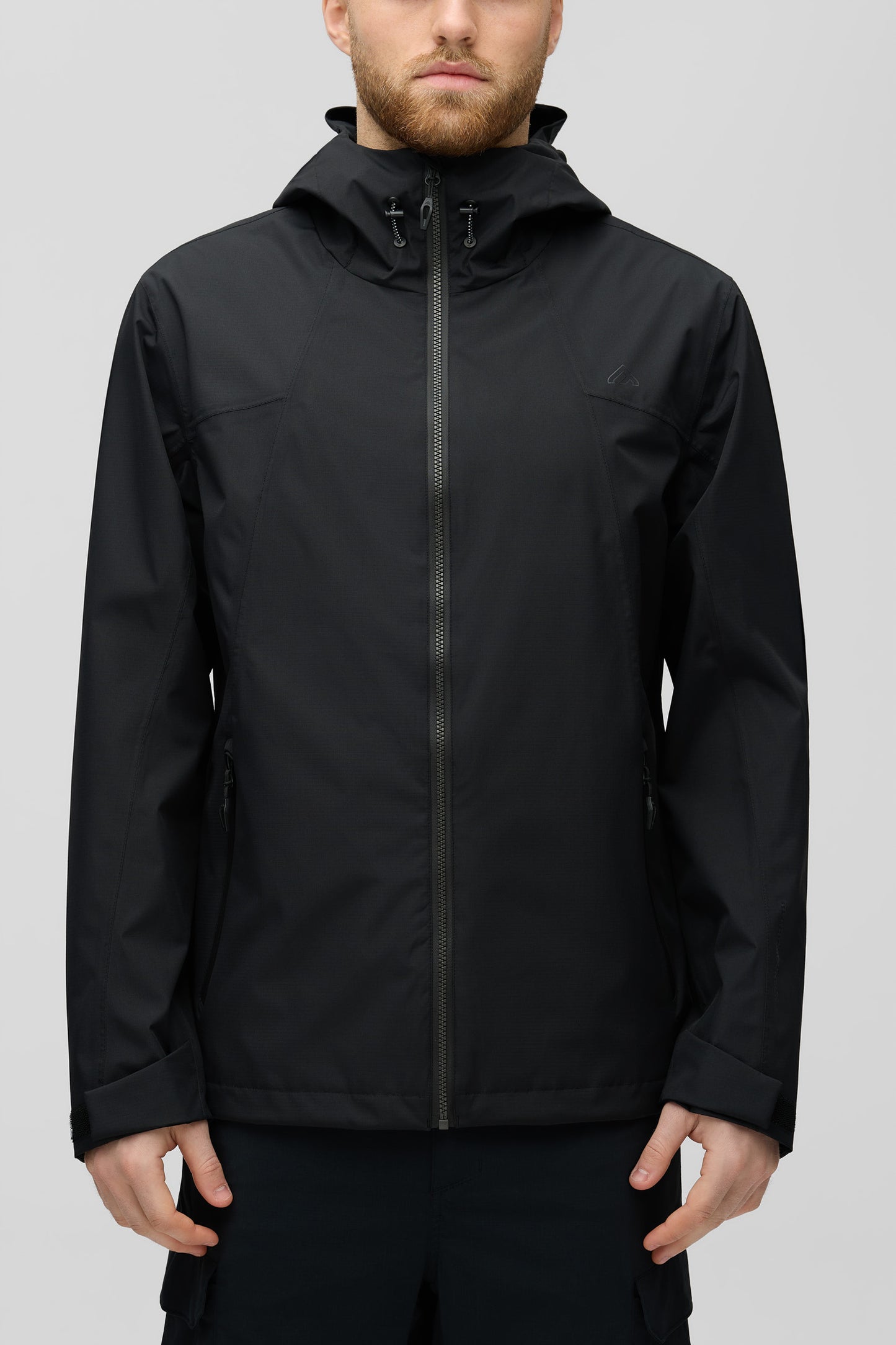 Manteau imperméable sport - Homme && NOIR