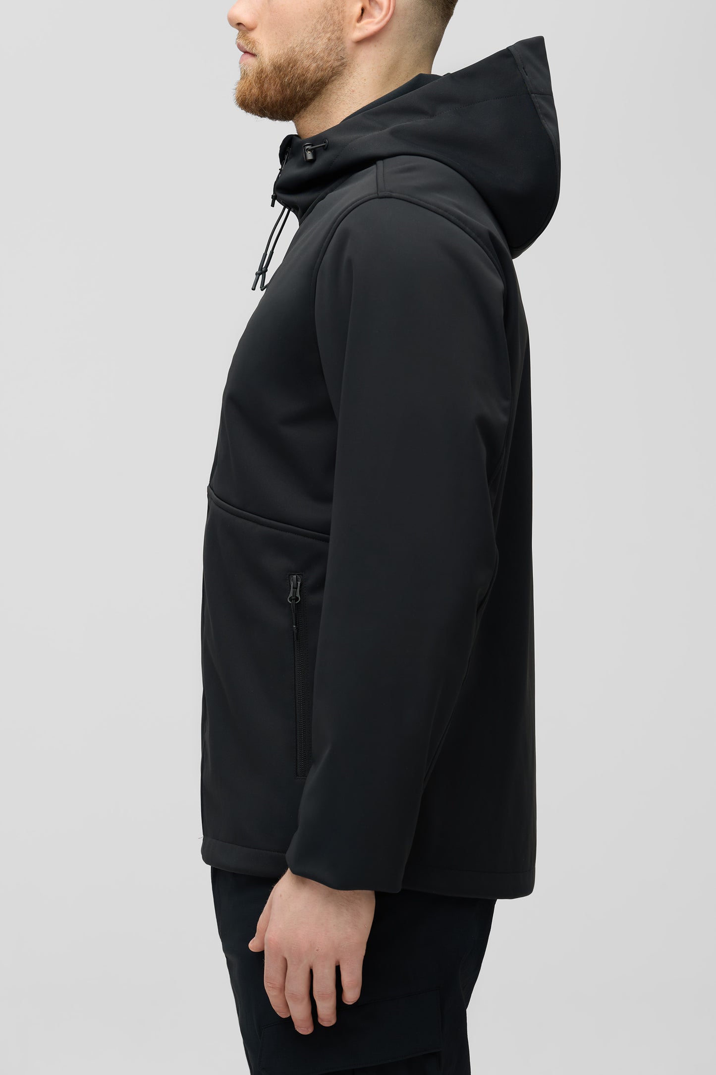 Manteau technique imperméable - Homme && NOIR