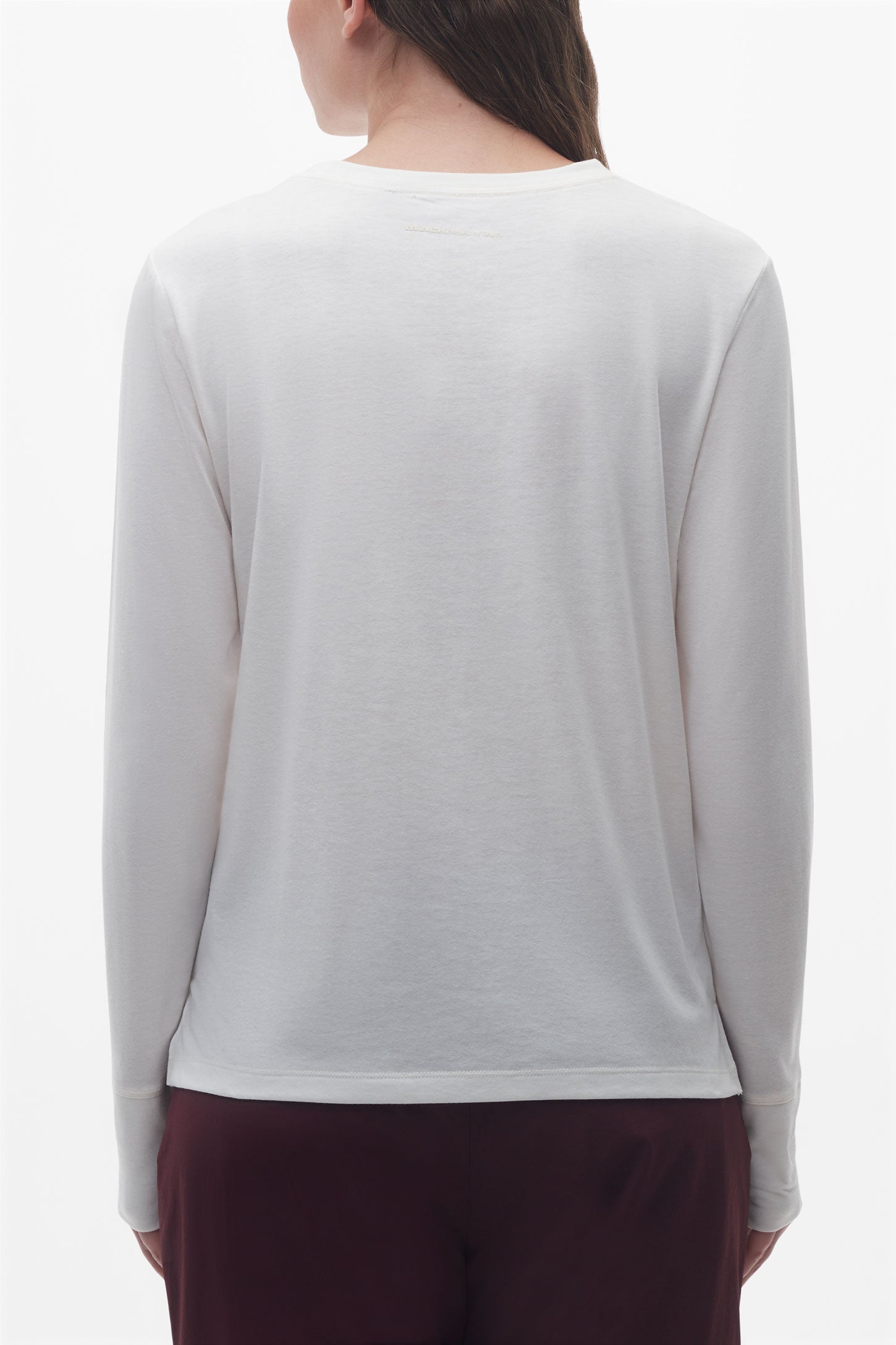 Chandail manches longues respirant - Femme && BLANC CASSÉ