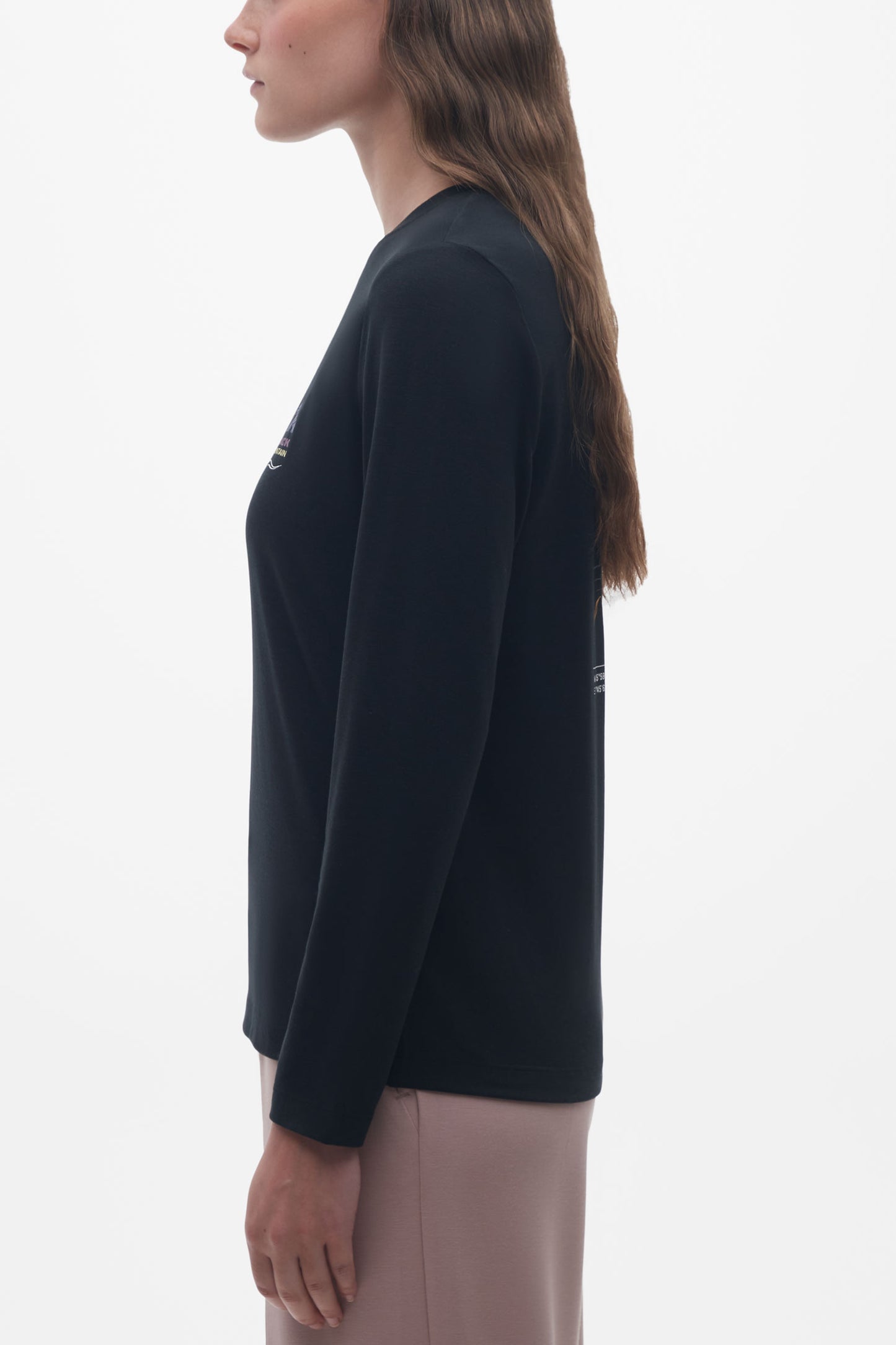 Chandail manches longues respirant - Femme && NOIR