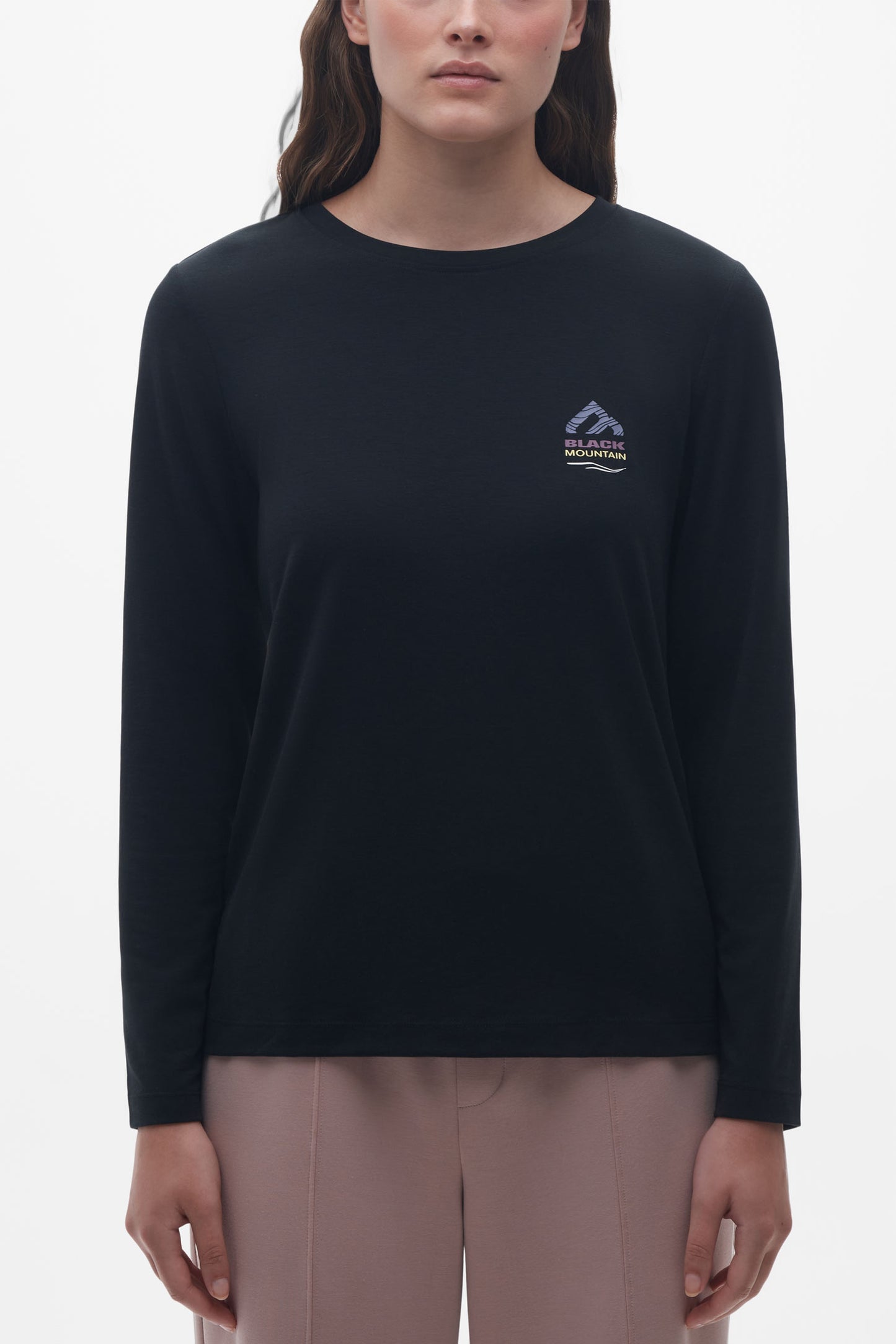 Chandail manches longues respirant - Femme && NOIR