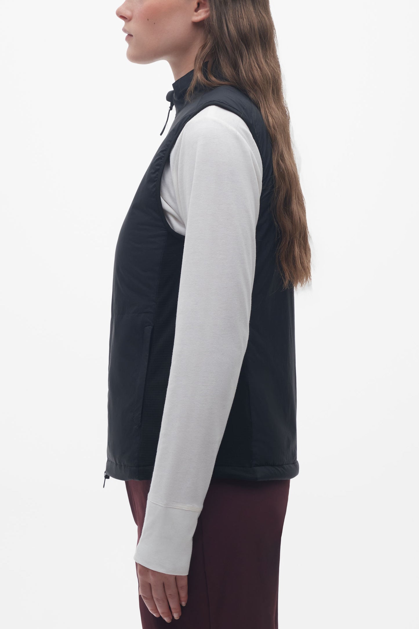 Veste sans manches ultra-extensible - Femme && NOIR
