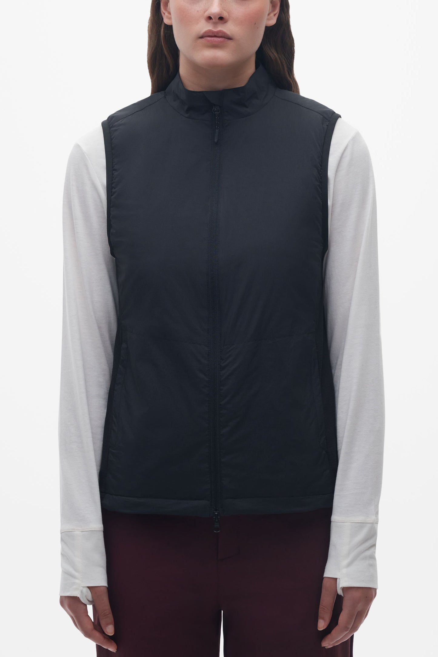 Veste sans manches ultra-extensible - Femme && NOIR