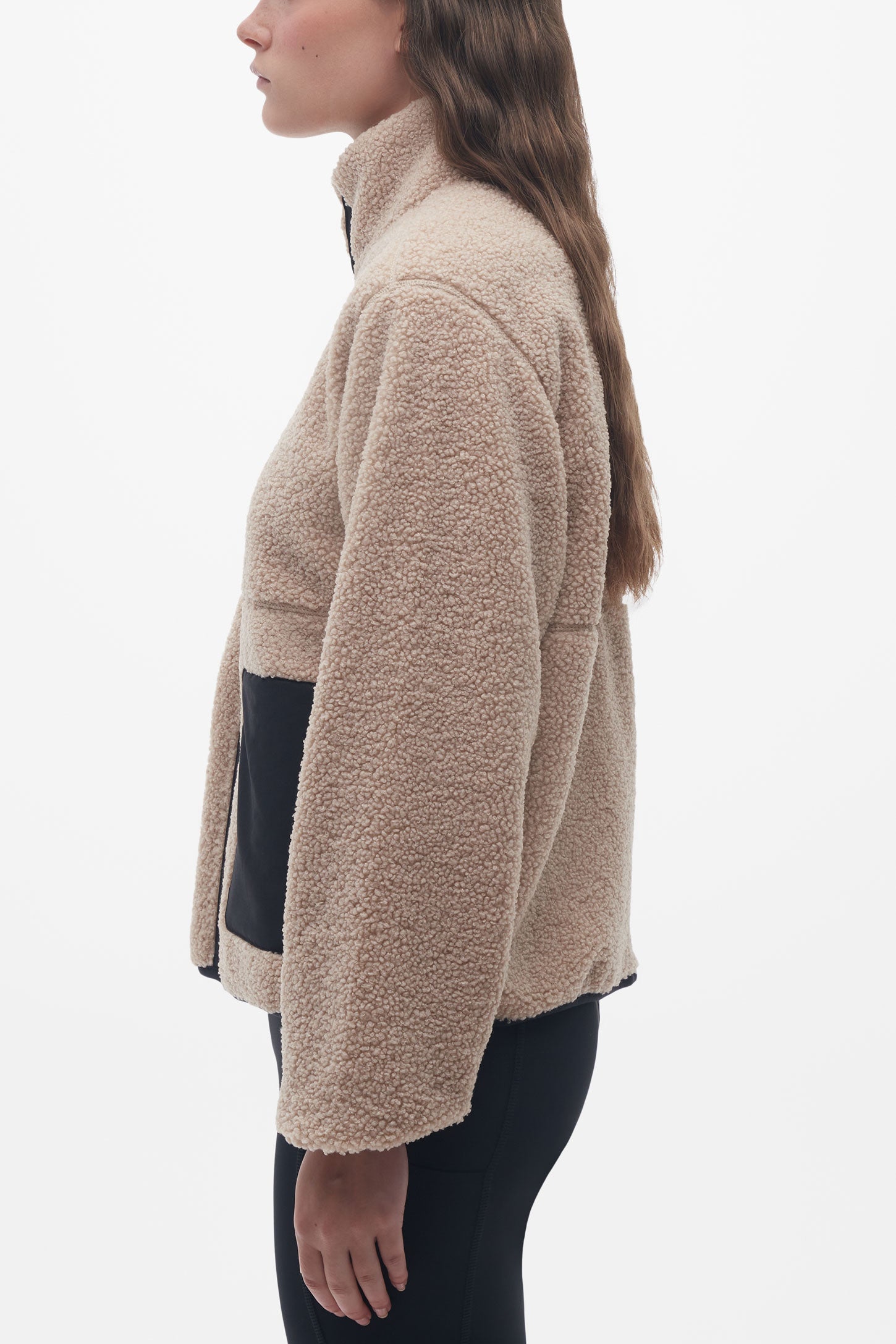 Veste en sherpa ultra-doux - Femme && BEIGE