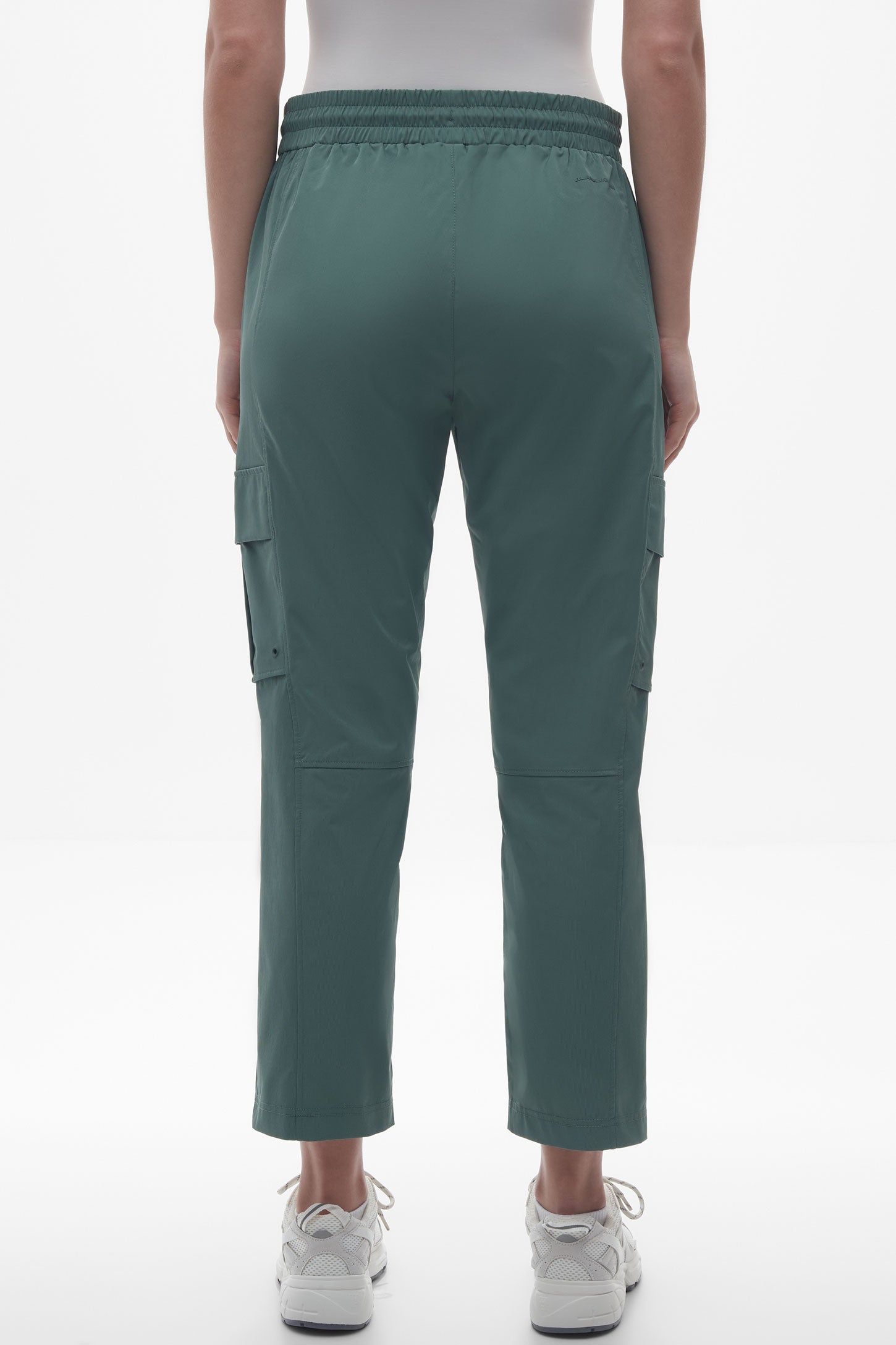 Pantalon cargo 7/8 séchage rapide - Femme && VERT