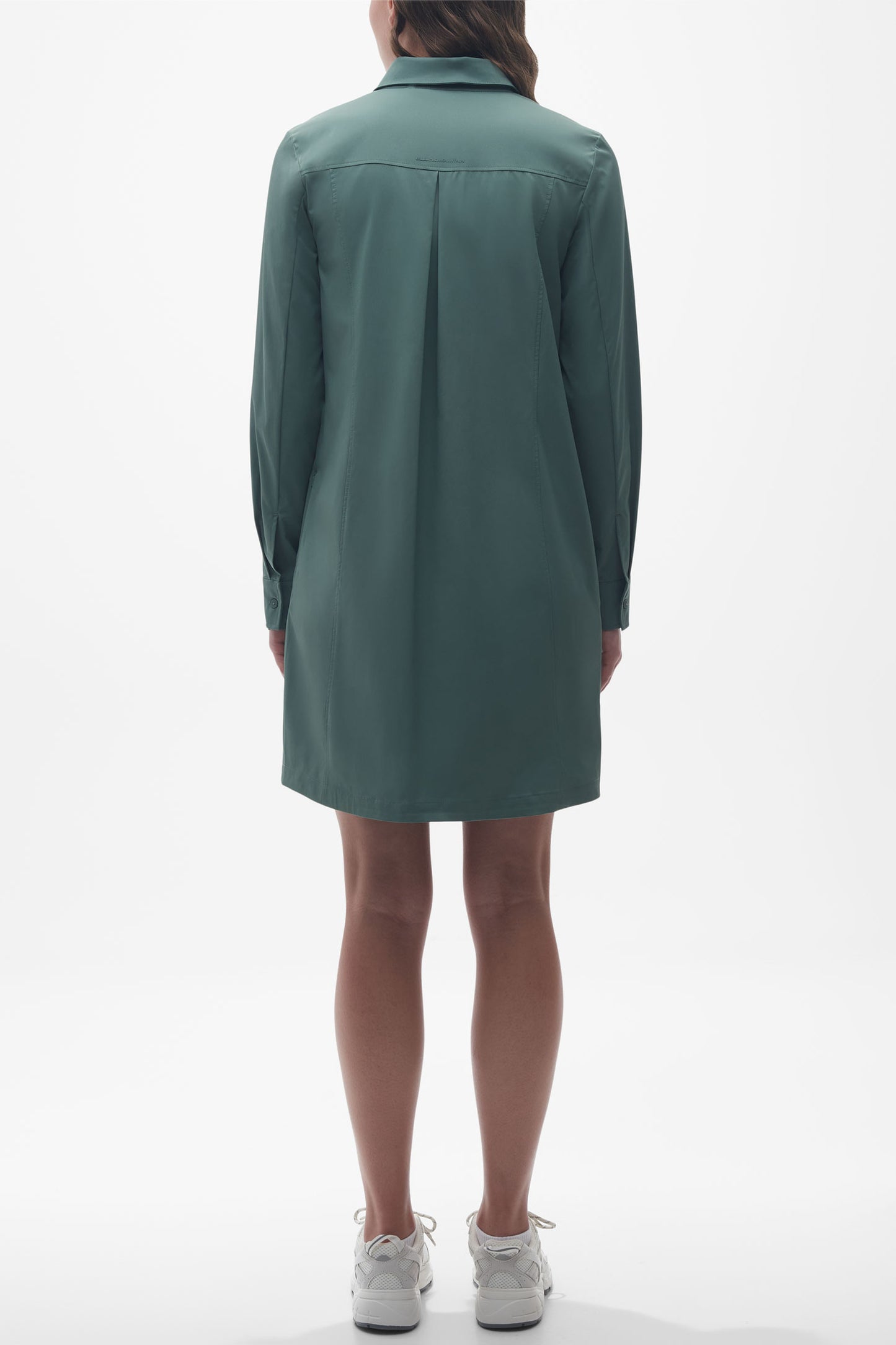 Robe-chemisier séchage rapide - Femme && VERT