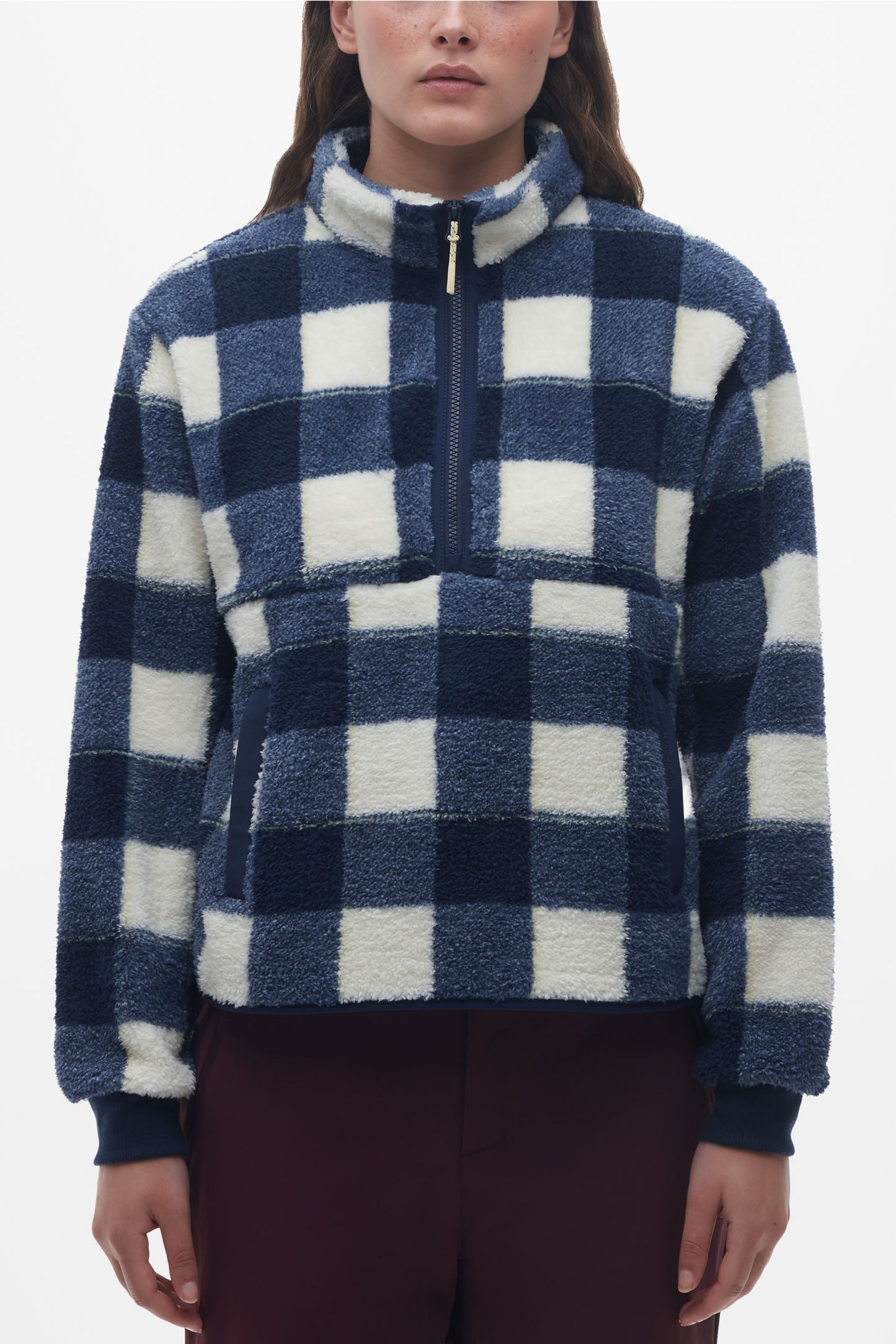 Chandail en sherpa - Femme && JAUNE/MULTI