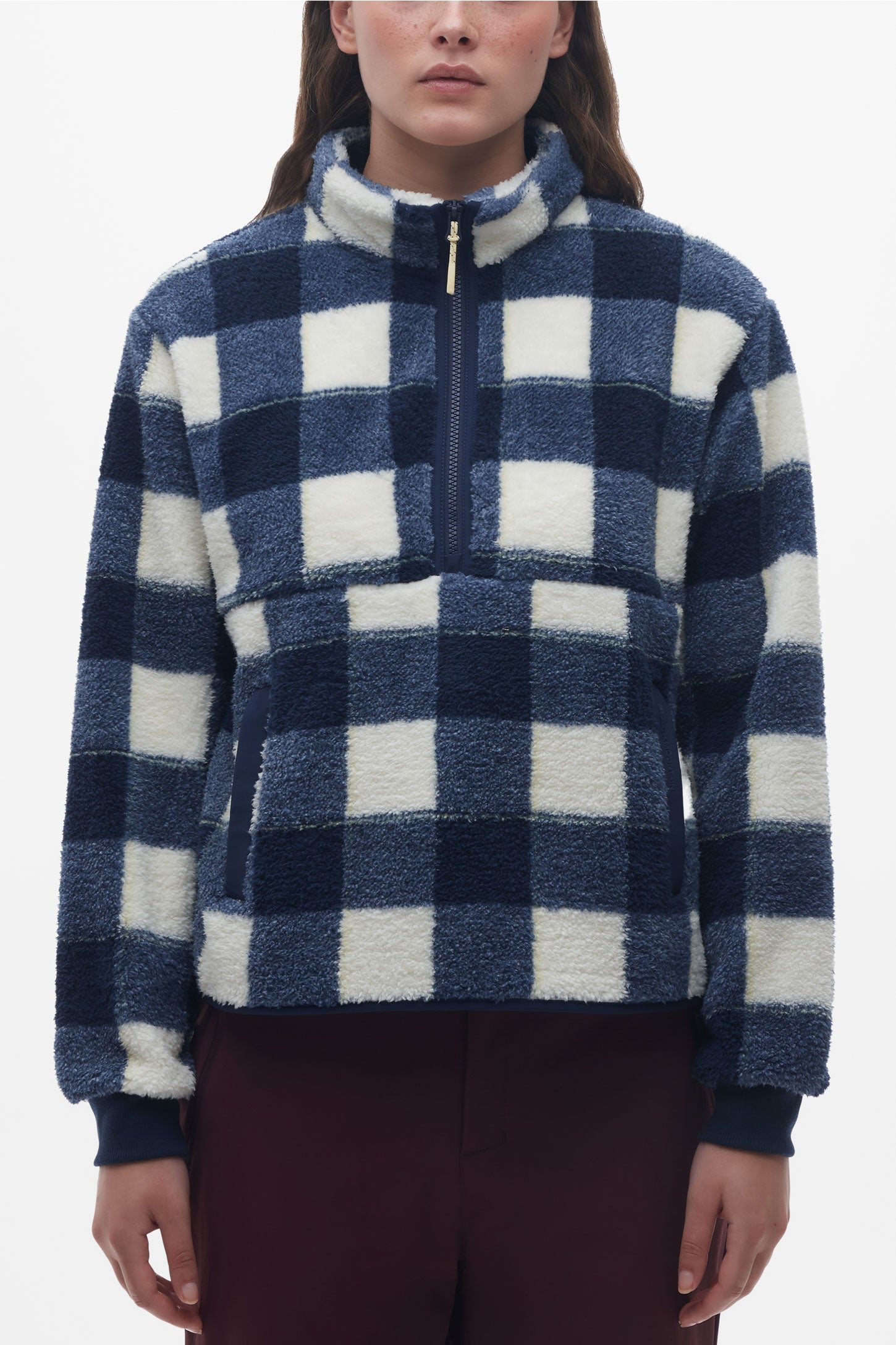 Chandail en sherpa - Femme && JAUNE/MULTI