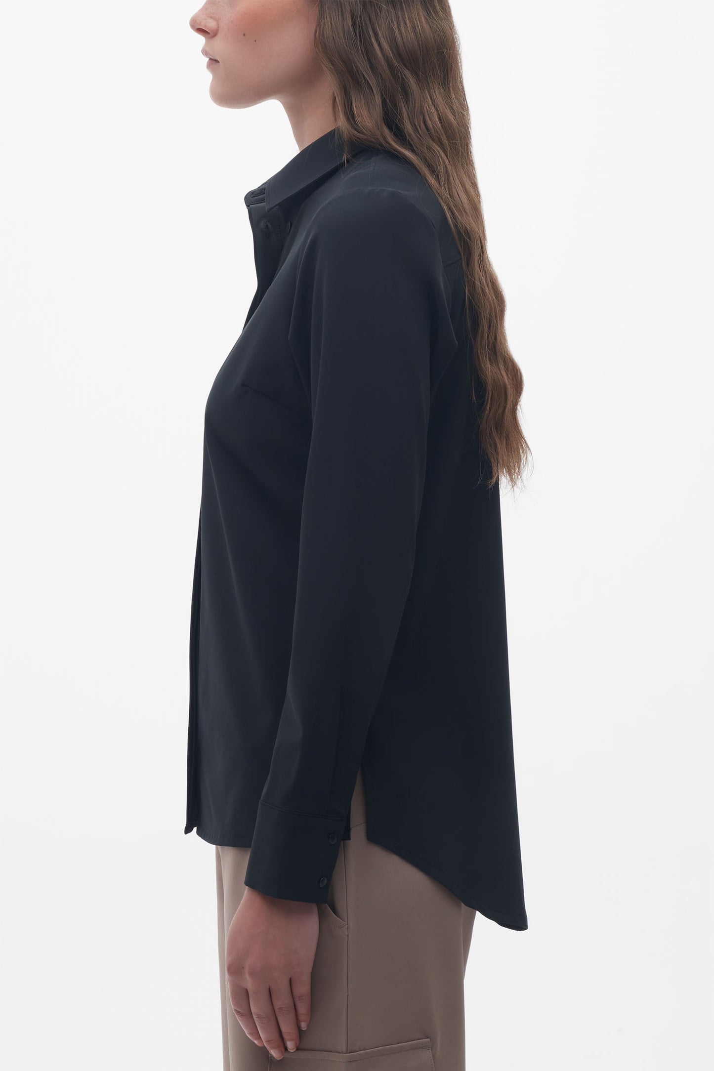 Chemise séchage rapide - Femme && NOIR
