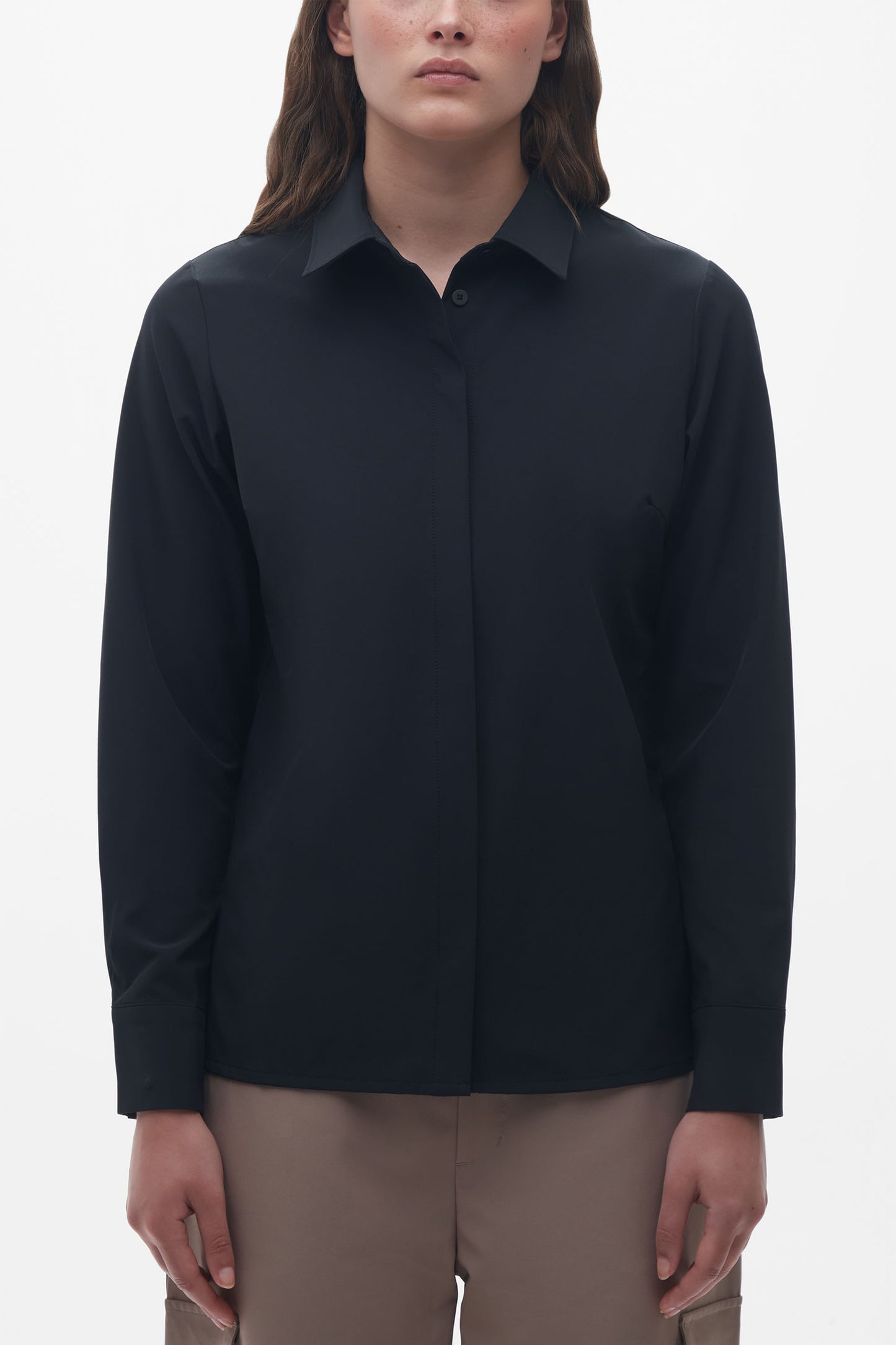 Chemise séchage rapide - Femme && NOIR