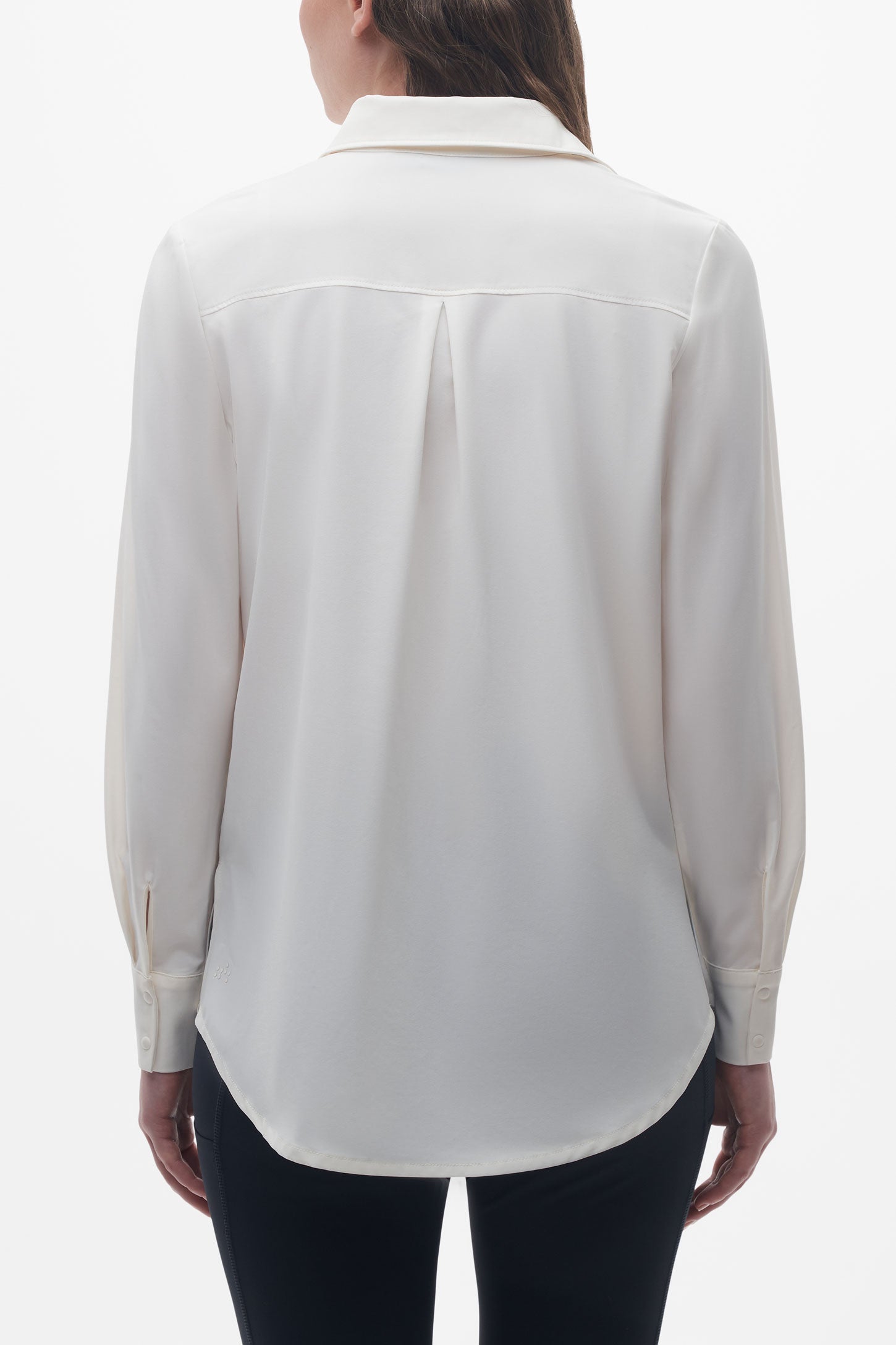 Chemise séchage rapide - Femme && BLANC CASSÉ