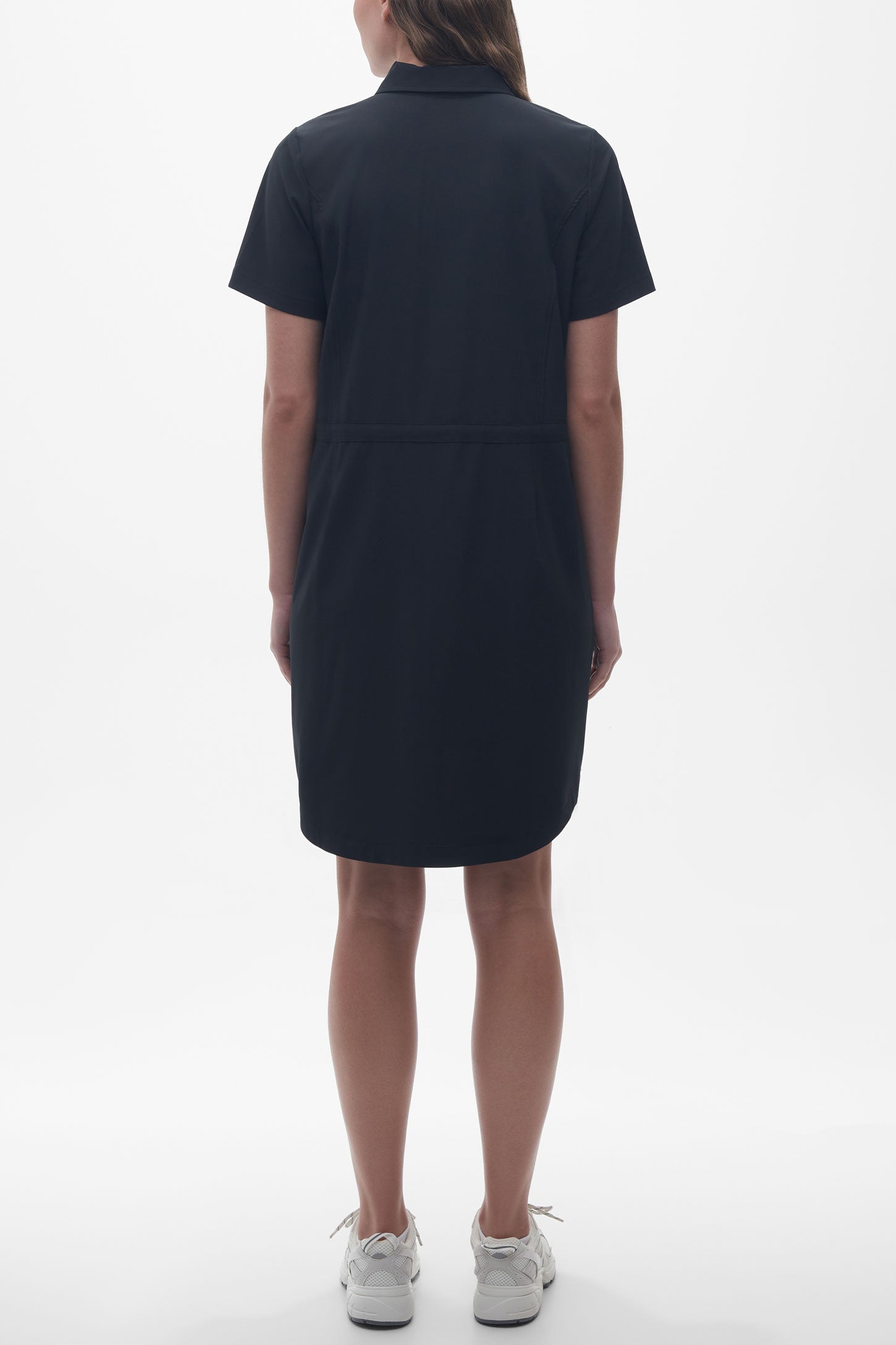 Robe antifroissement et résistante aux taches - Femme && NOIR