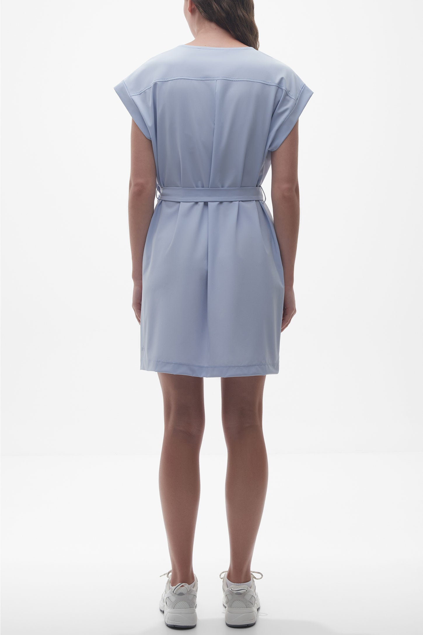 Robe portefeuille à séchage rapide - Femme && BLEU