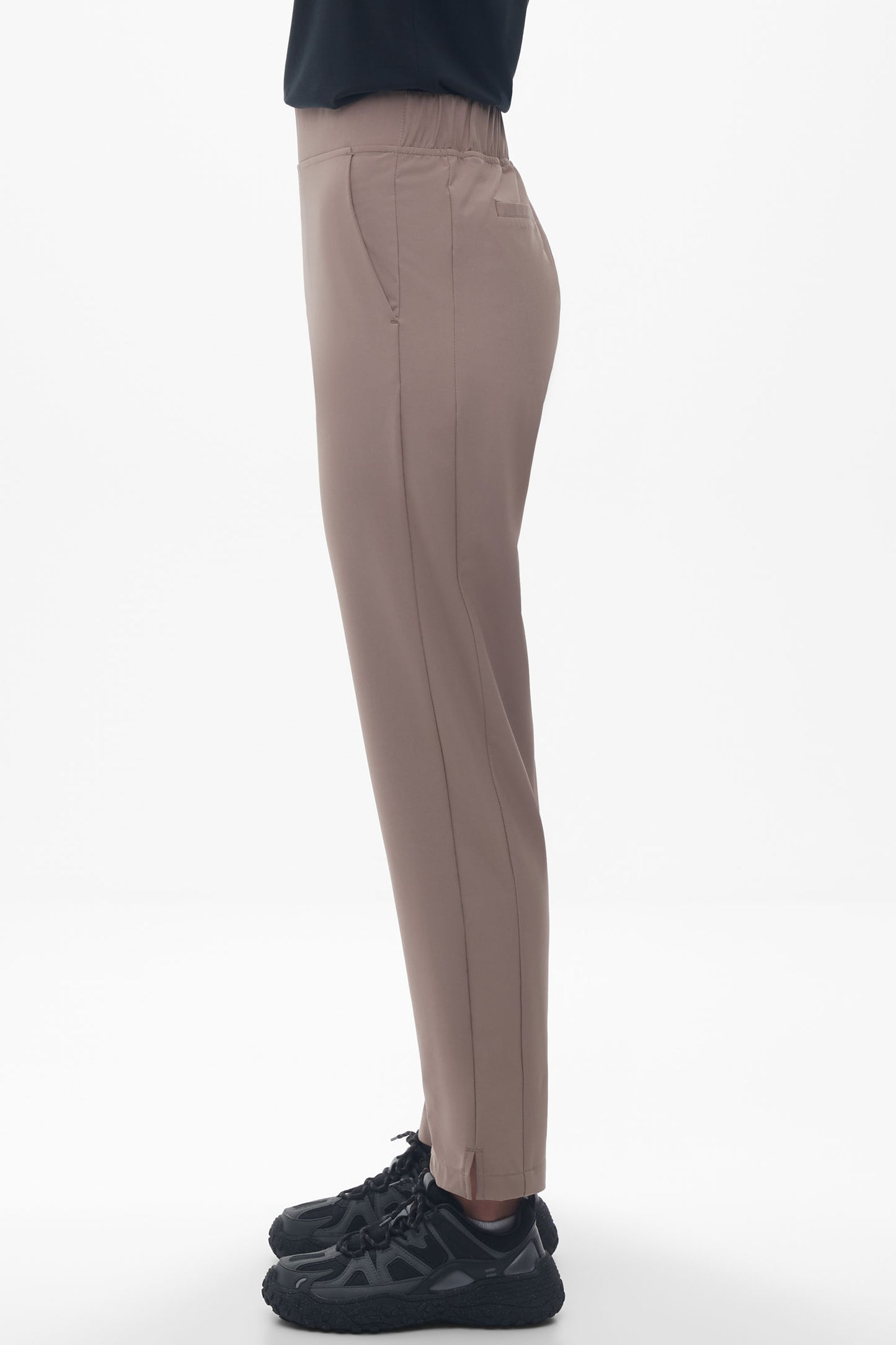 Pantalon polyvalent facile d'entretien - Femme && TAUPE