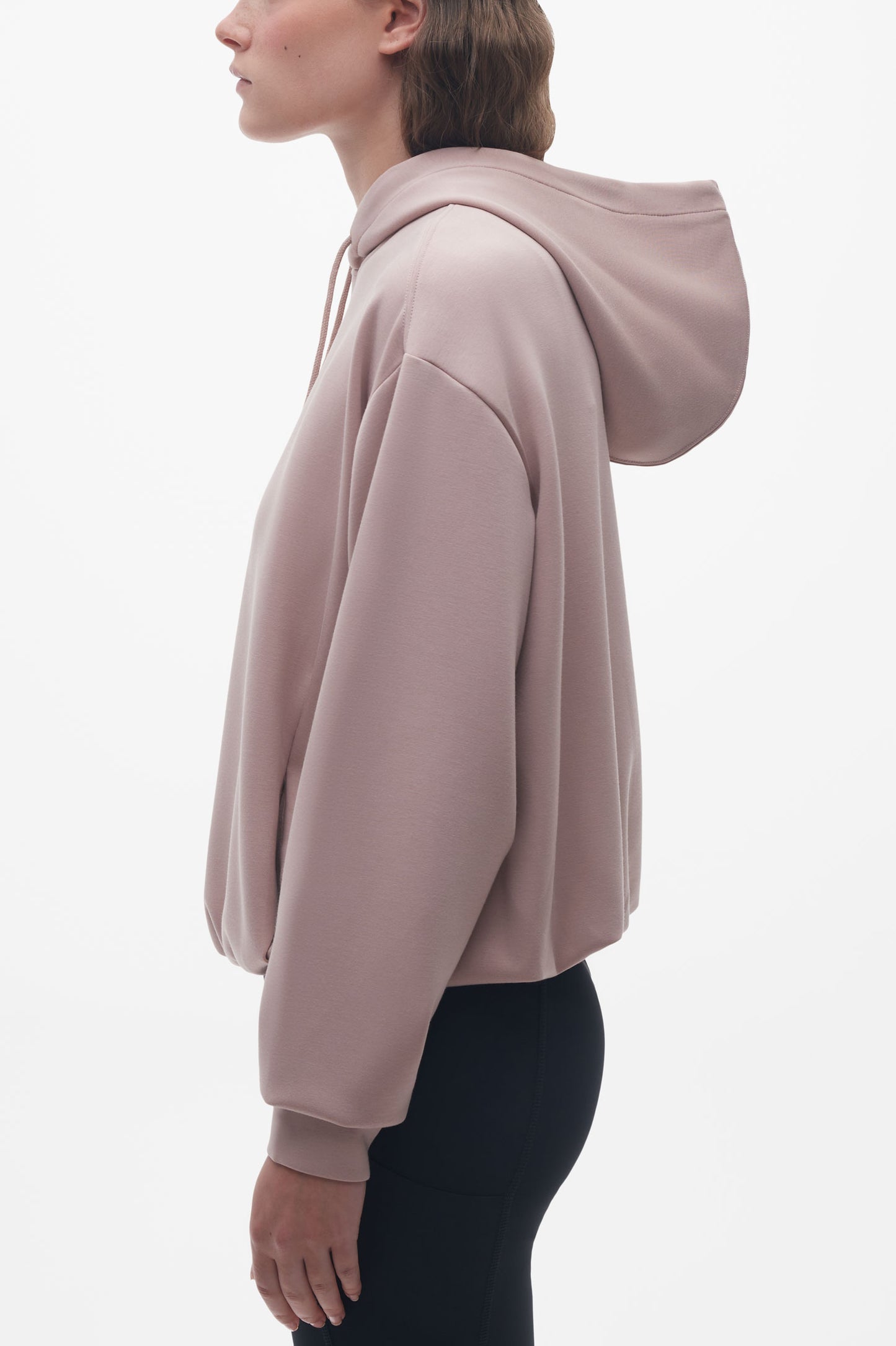 Chandail écourté ultradoux - Femme && ROSE