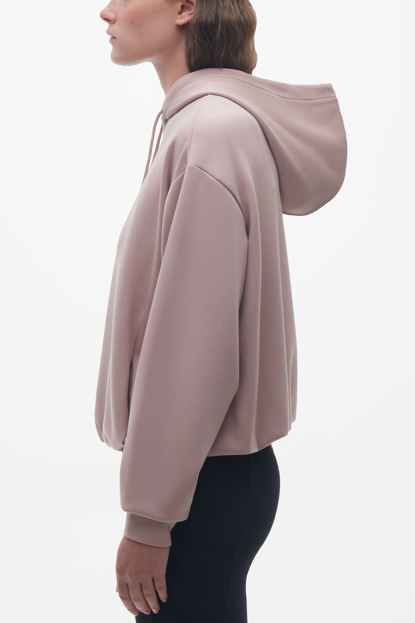 Chandail écourté ultradoux - Femme && ROSE
