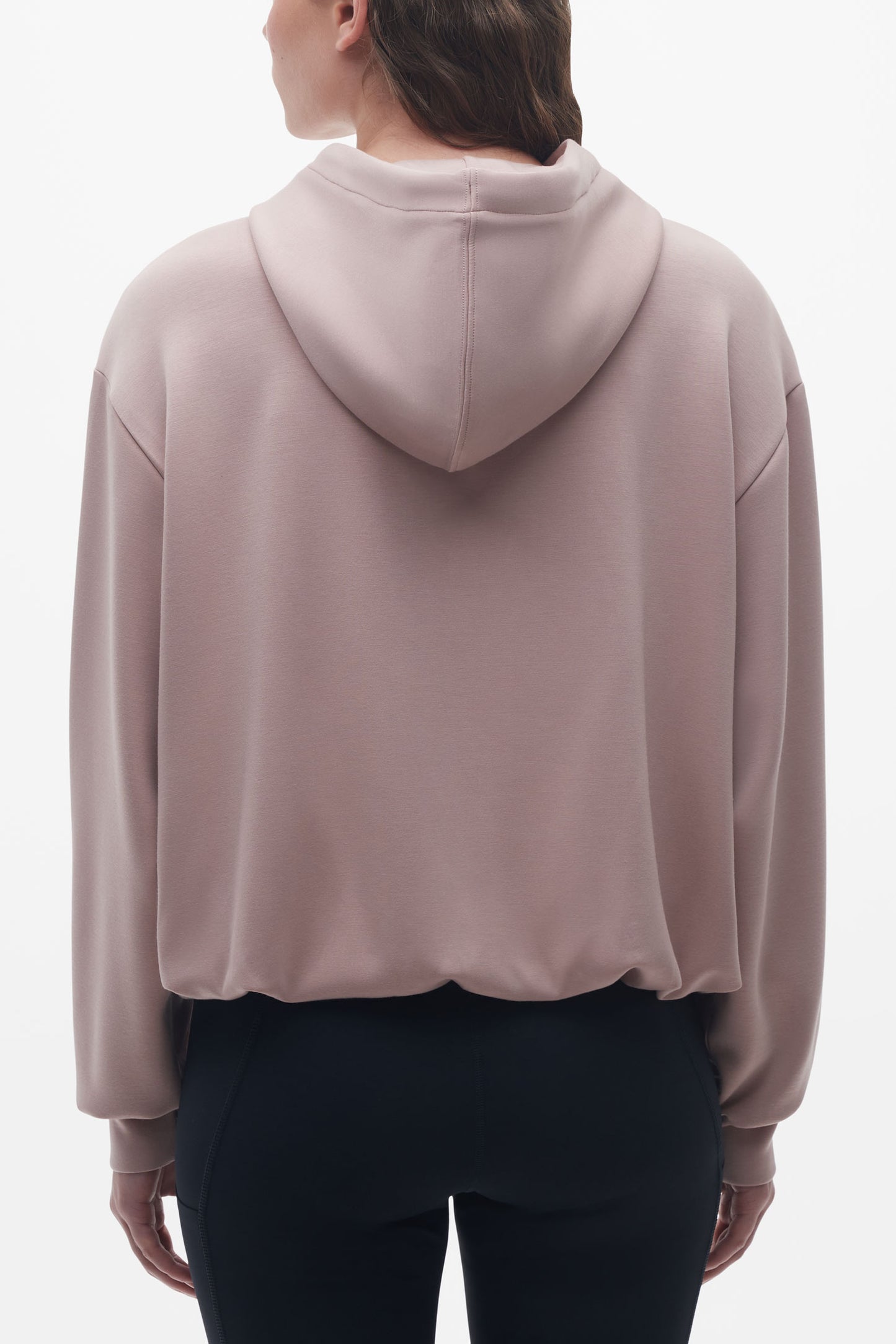 Chandail écourté ultradoux - Femme && ROSE
