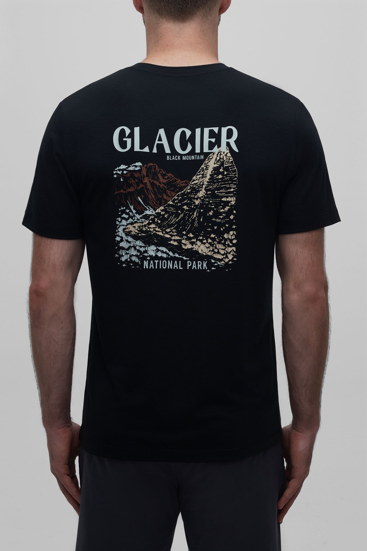 T-shirt respirant en laine mérinos - Homme && NOIR