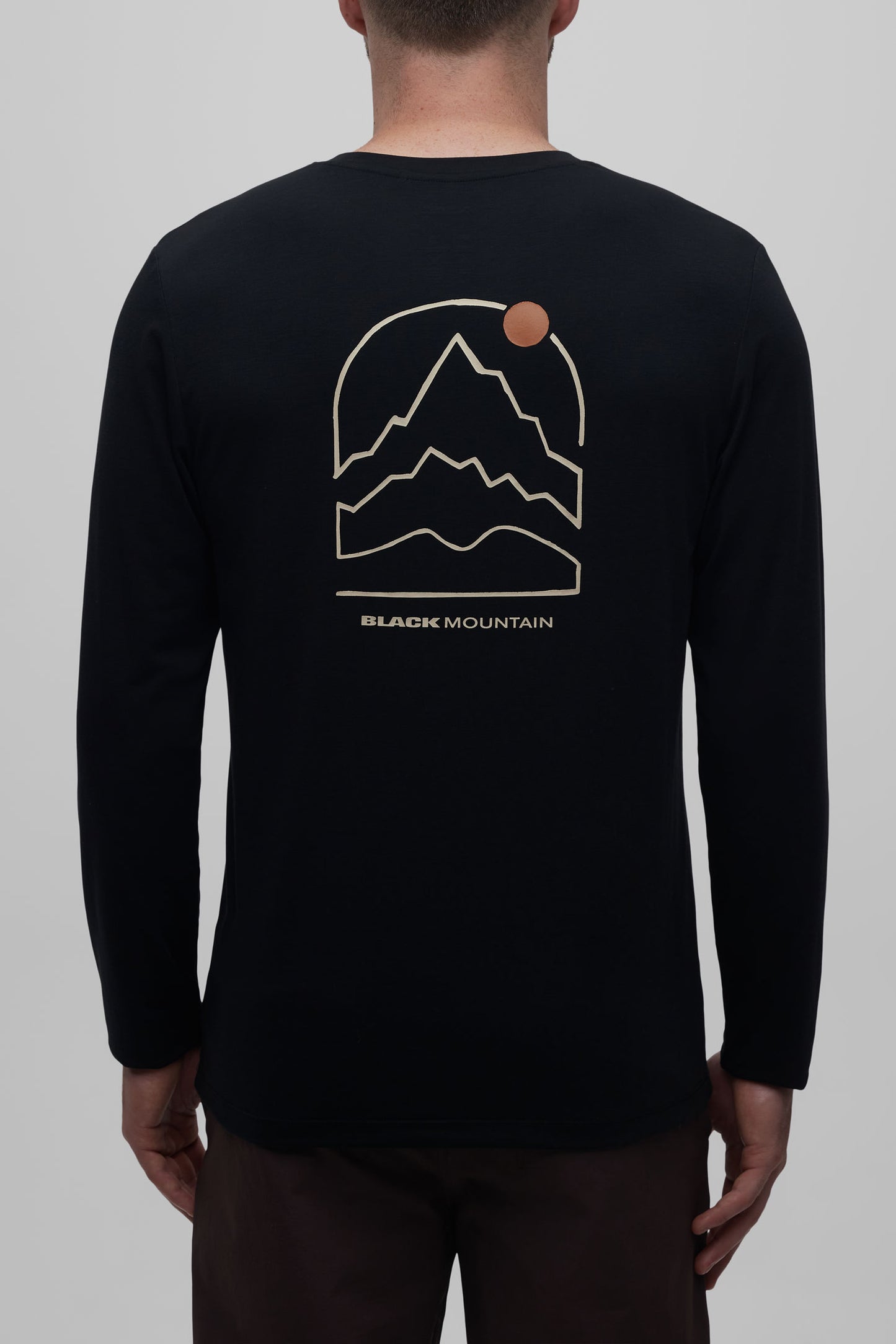 T-shirt respirant en laine mérinos - Homme && NOIR