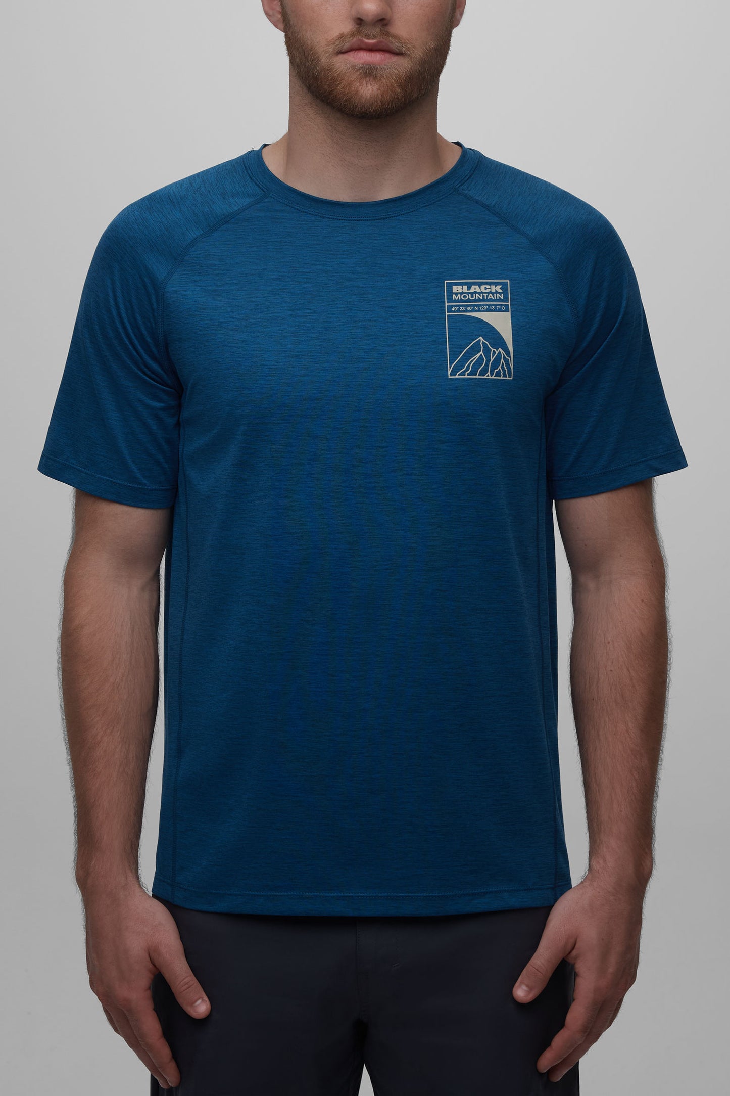 T-shirt ultradoux évacuant l'humidité - Homme && SARCELLE