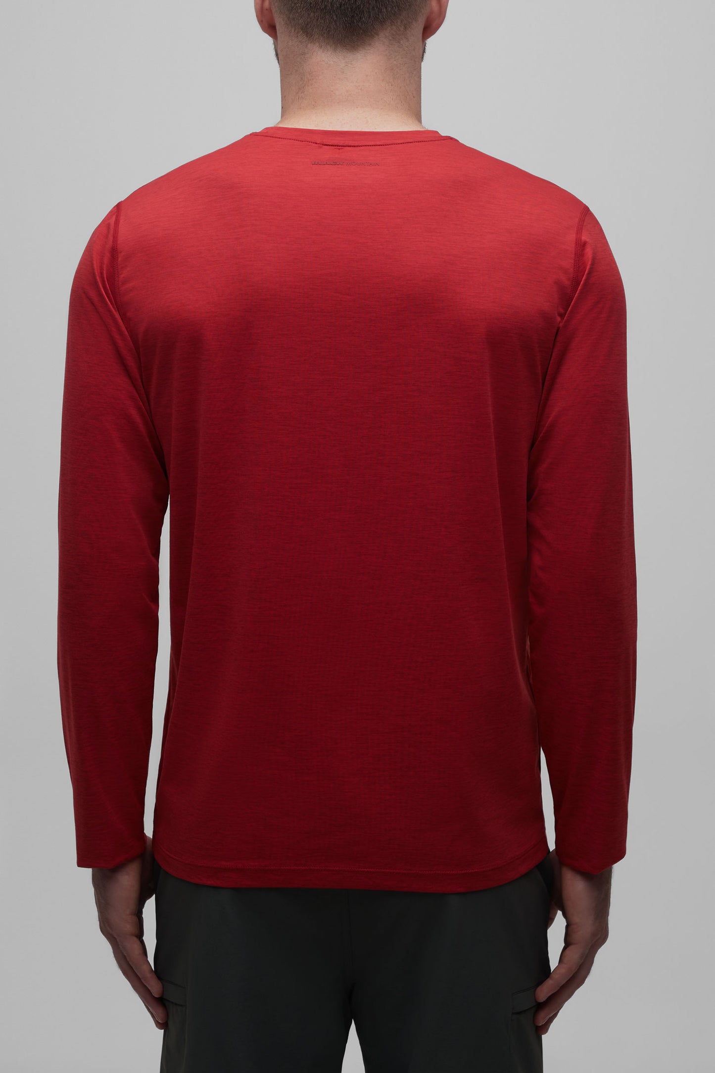 T-shirt ultradoux évacuant l'humidité - Homme && ROUGE MIXTE
