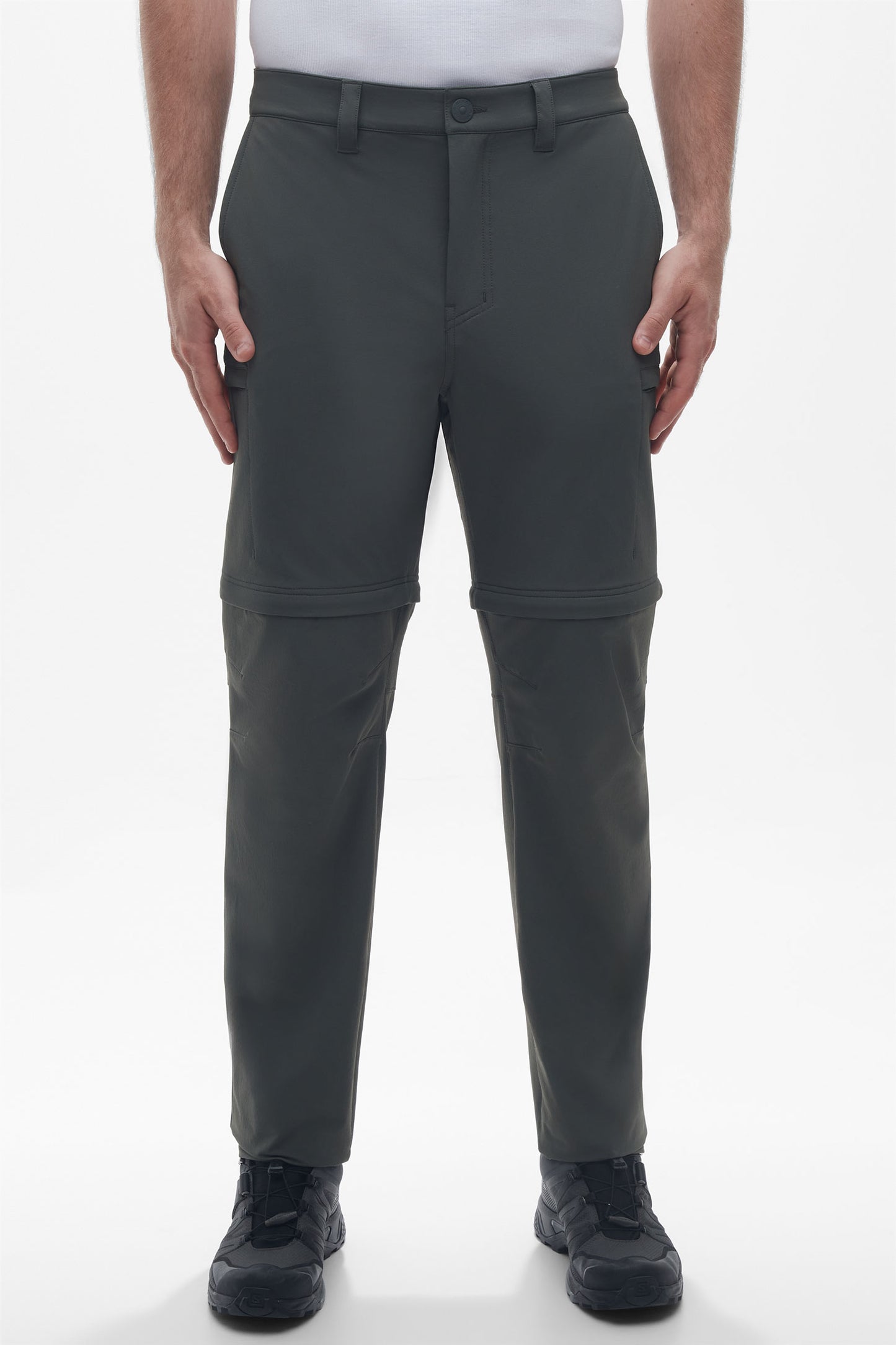Pantalon technique convertible en short - Homme && KAKI