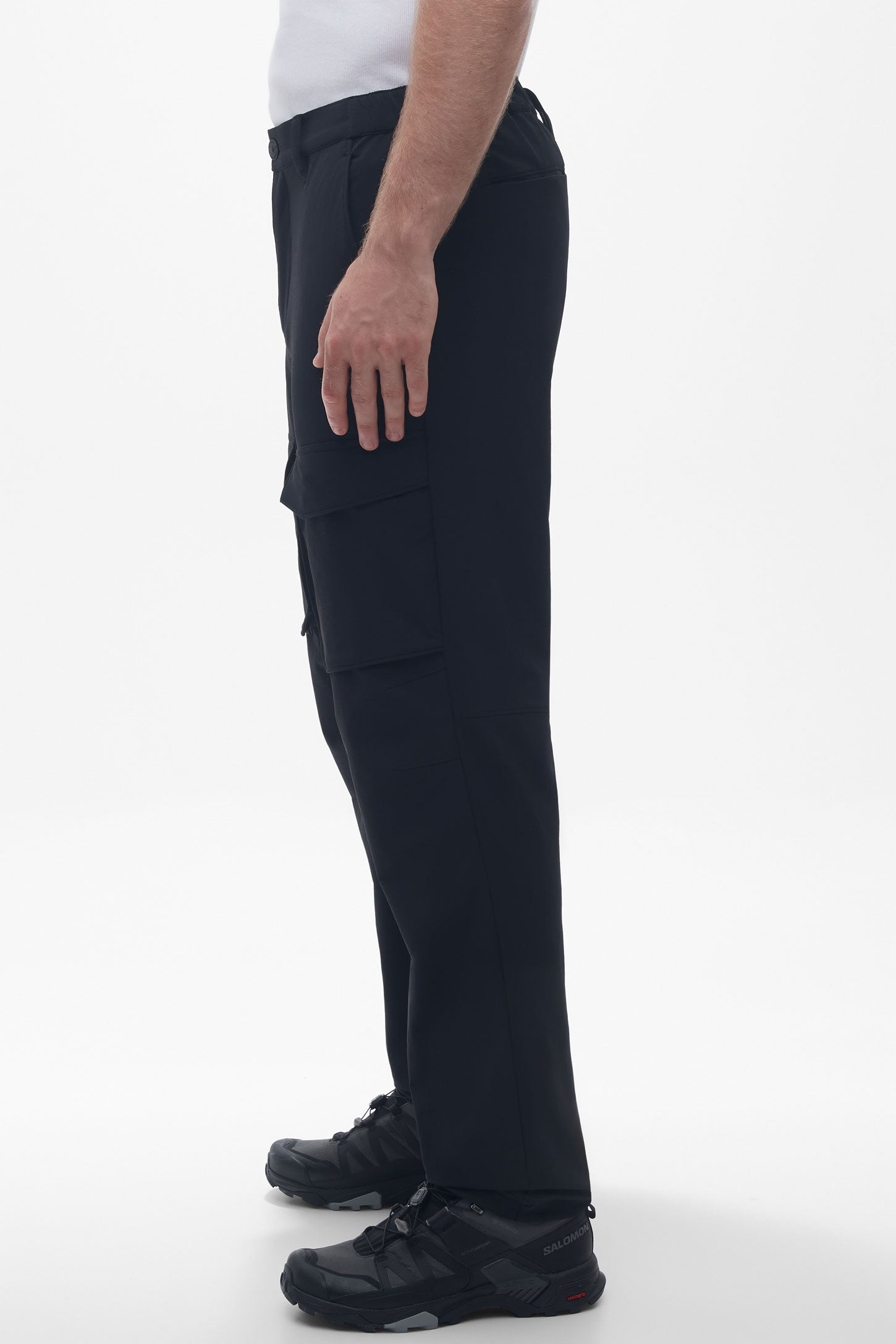 Pantalon cargo ultraextensible - Homme && NOIR