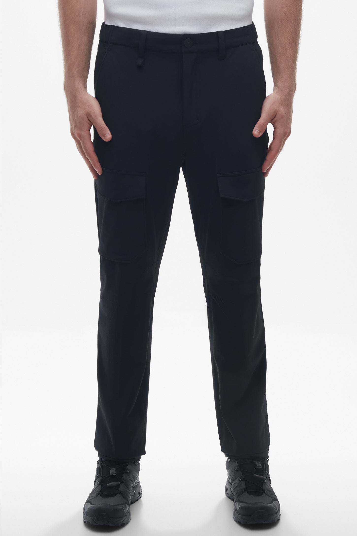 Pantalon cargo ultraextensible - Homme && NOIR