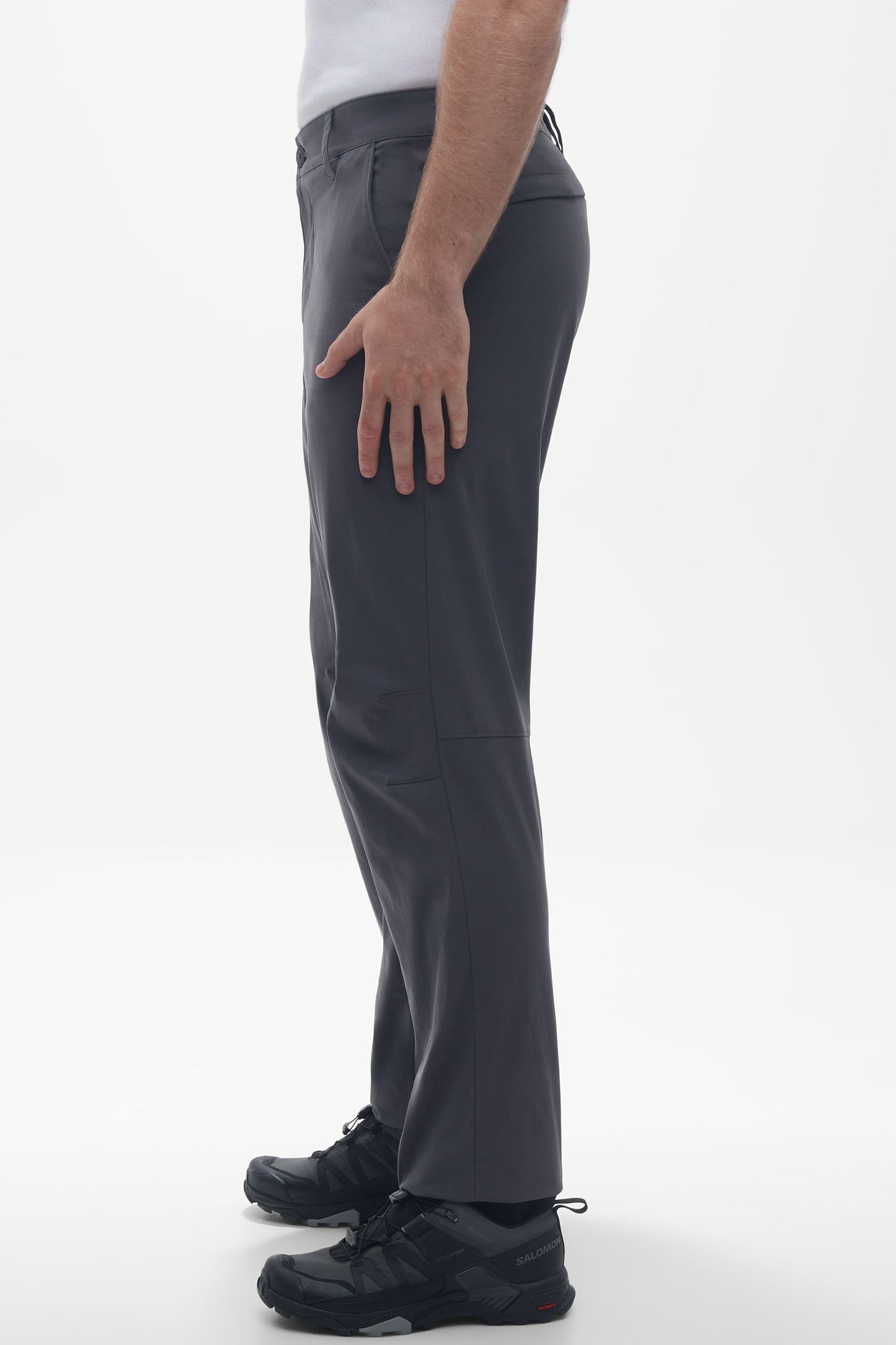Pantalon avec traitement déparlant sans PFC - Homme && CHARBON