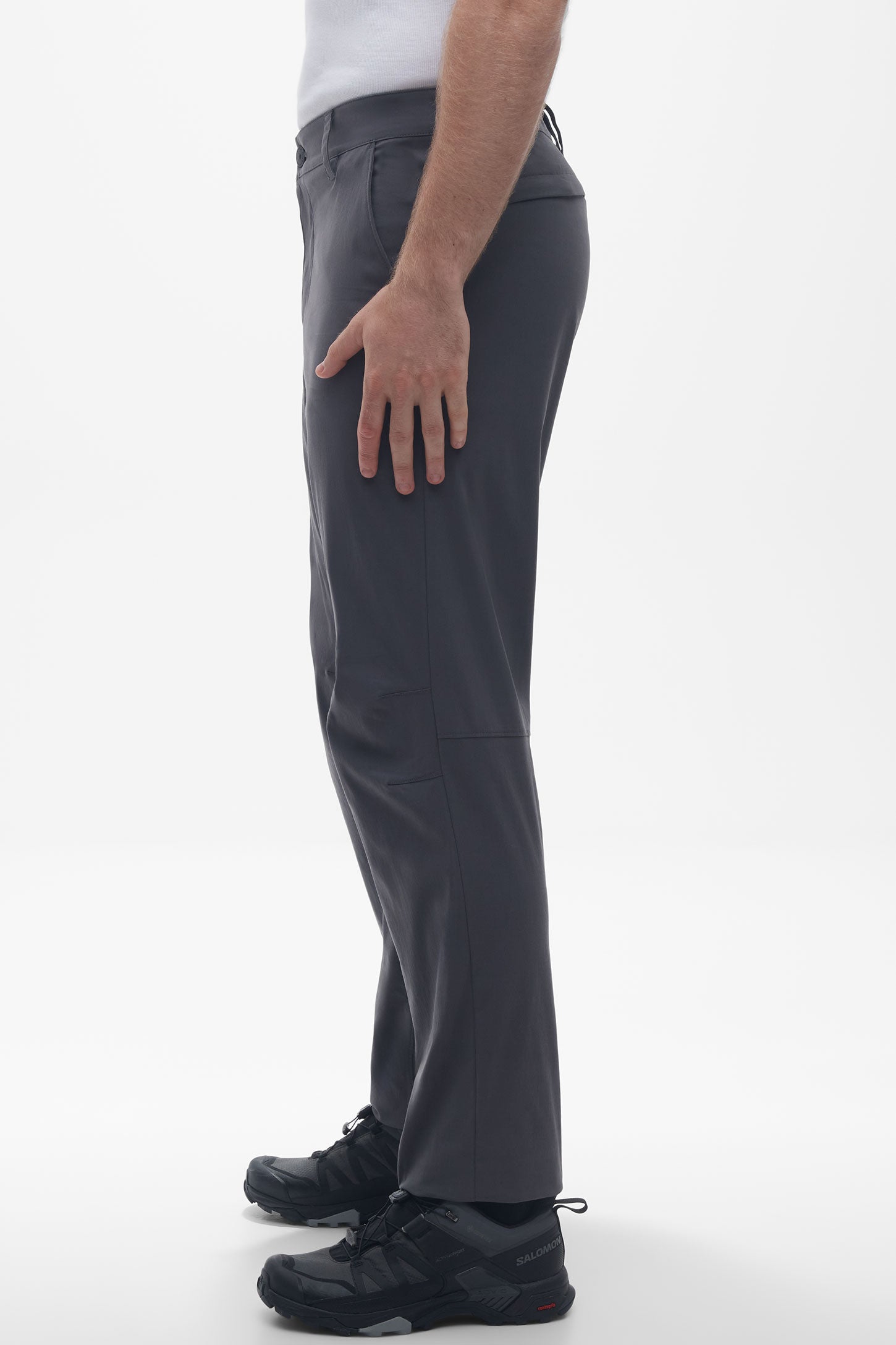 Pantalon avec traitement déparlant sans PFC - Homme && CHARBON