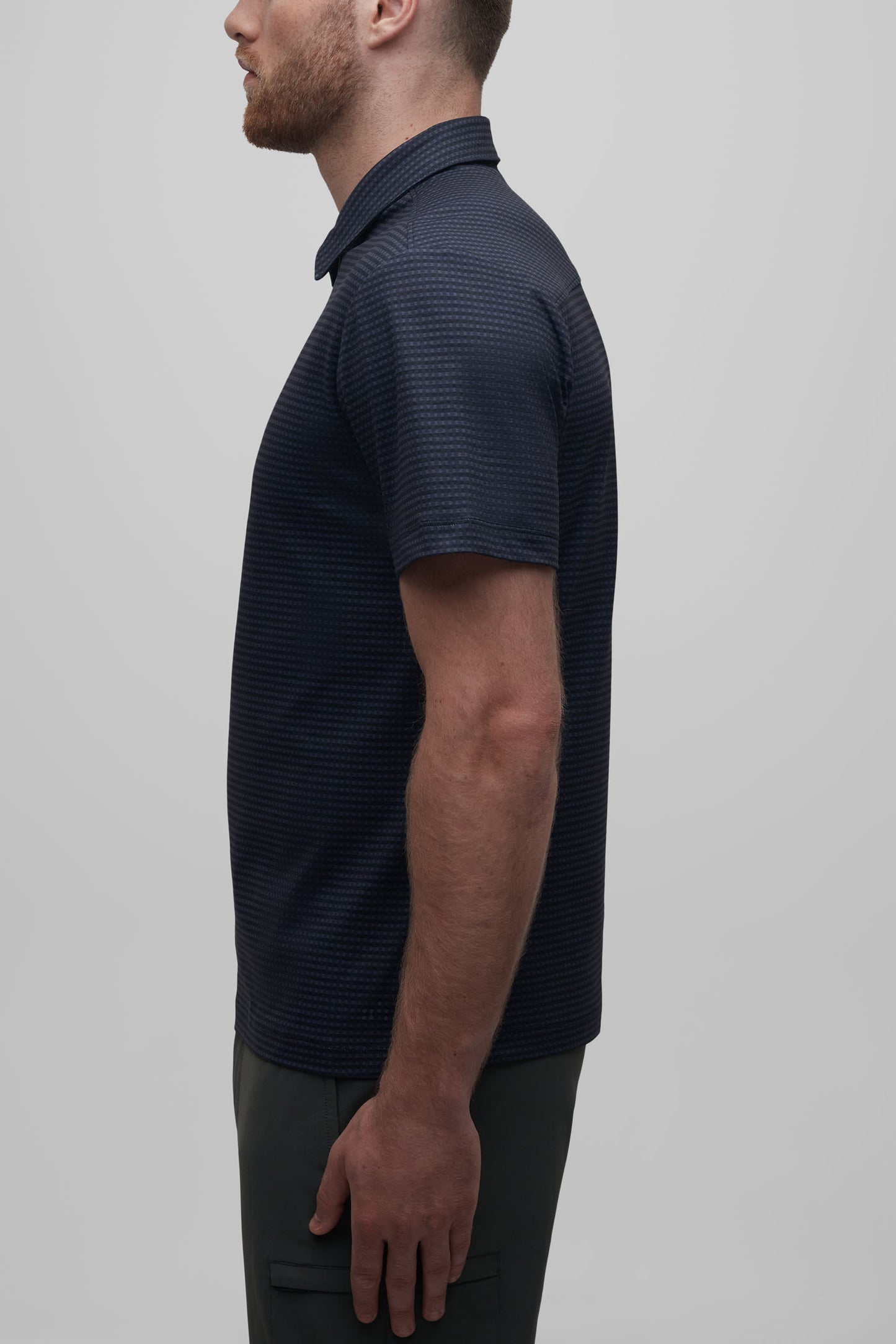 Polo moderne à séchage rapide - Homme && NOIR MIXTE