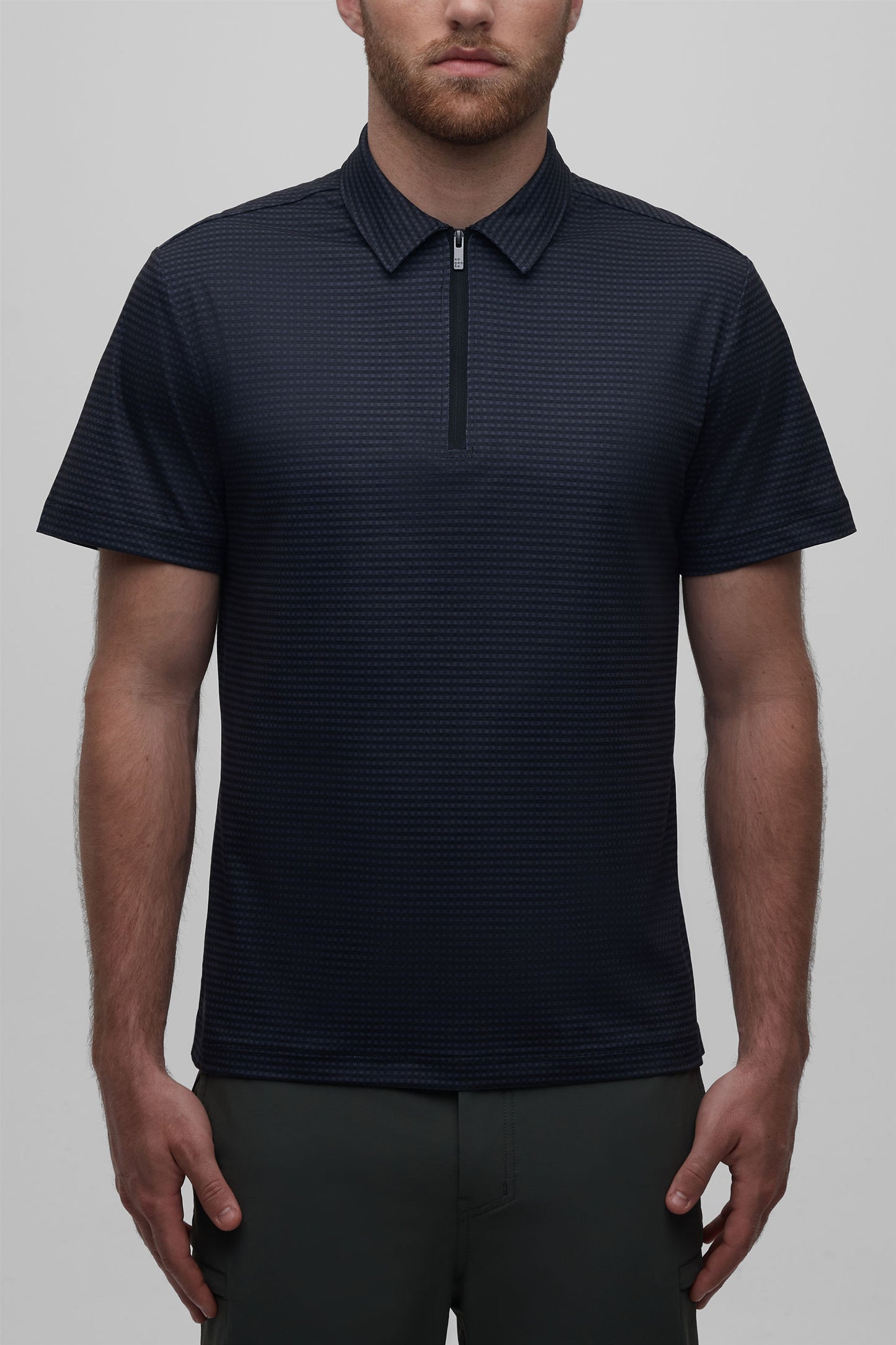 Polo moderne à séchage rapide - Homme && NOIR MIXTE