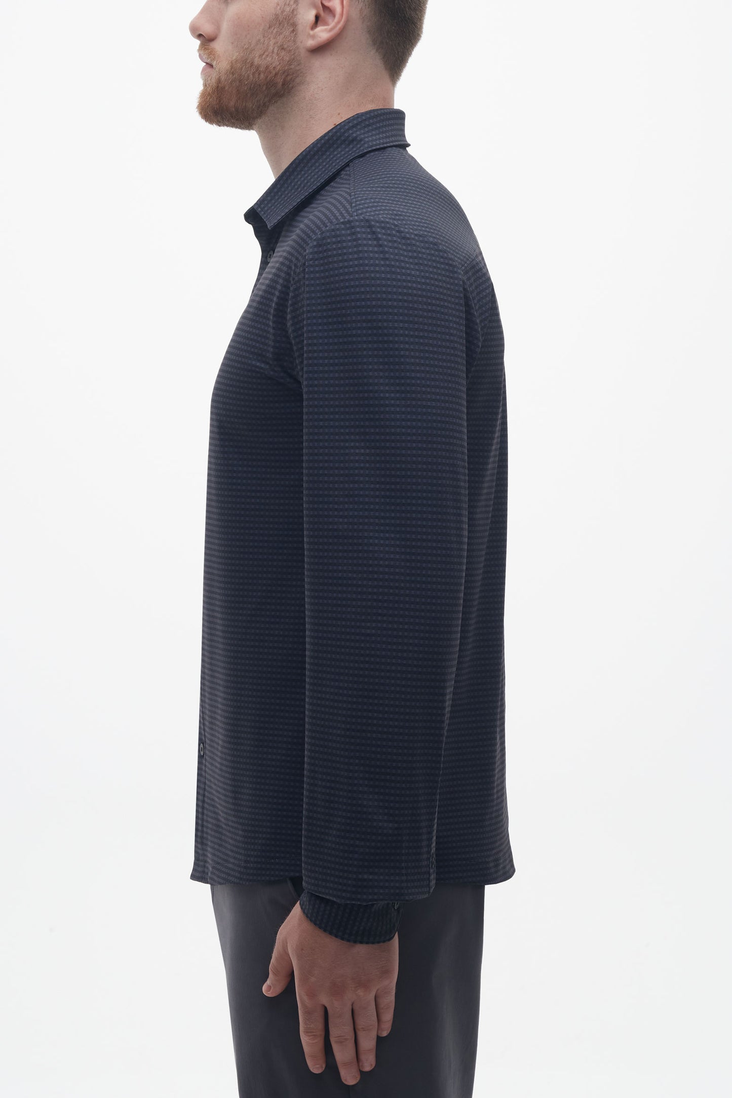 Chemise à séchage rapide - Homme && NOIR MIXTE