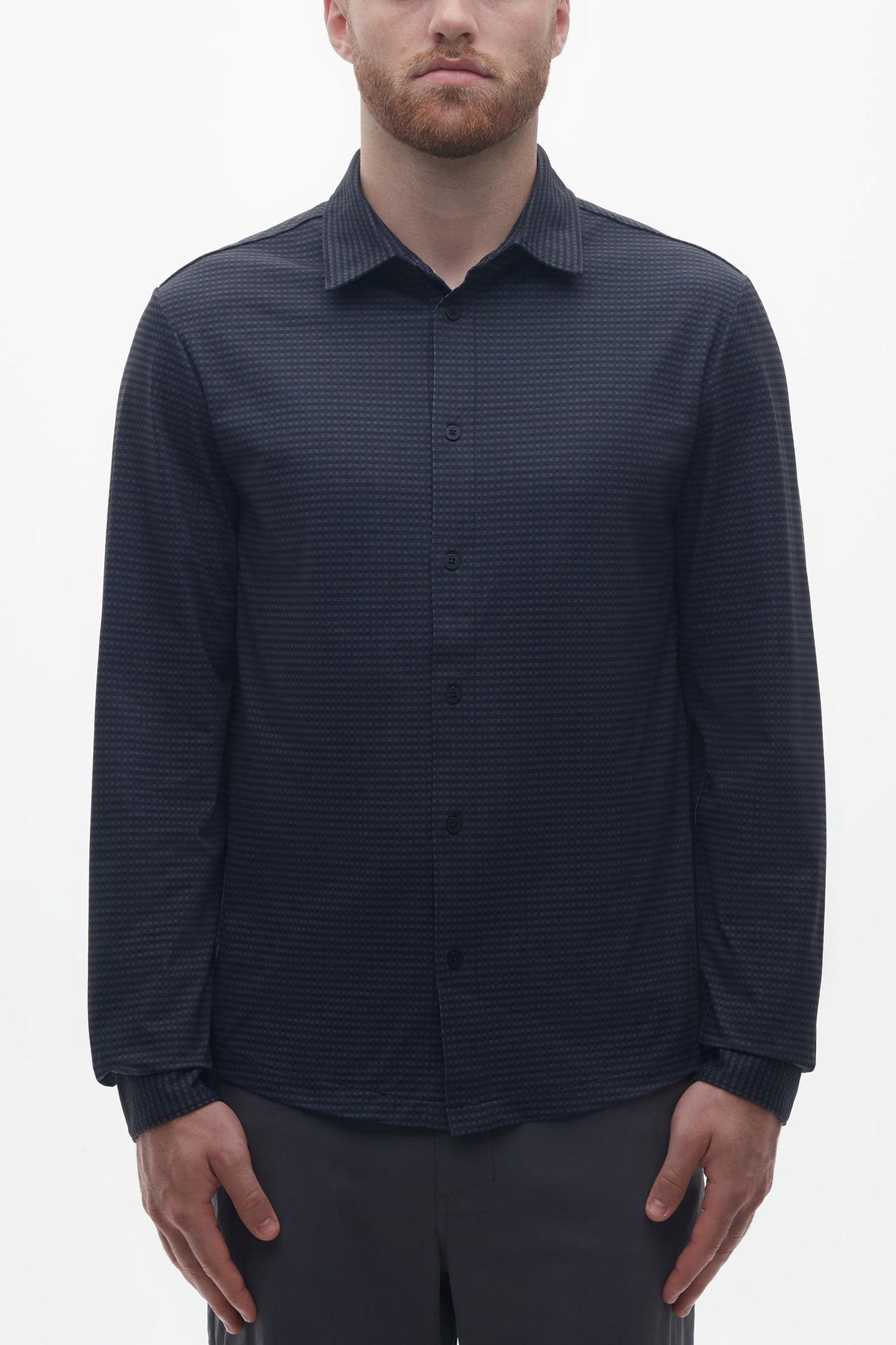 Chemise à séchage rapide - Homme && NOIR MIXTE